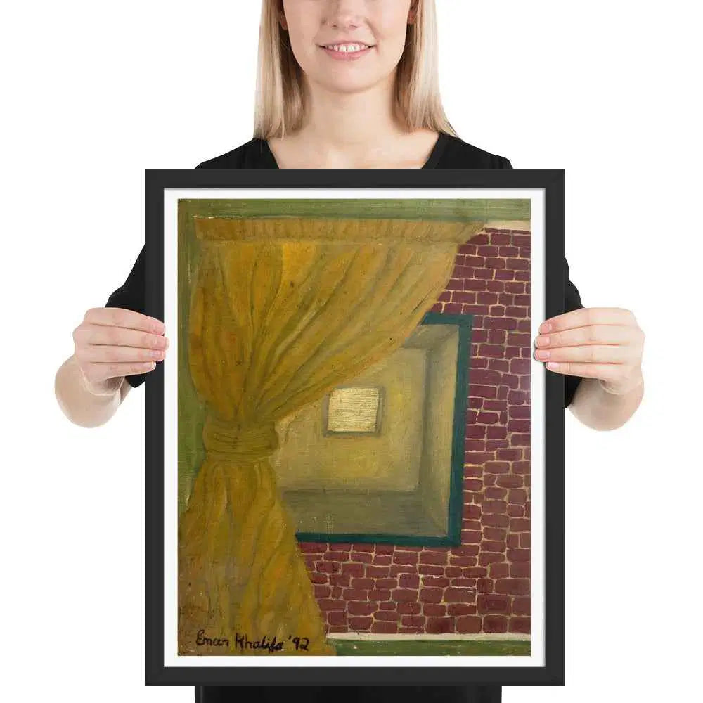 Framed Print - Private Eye - Conceptual Expressionism - Eman's Gallery