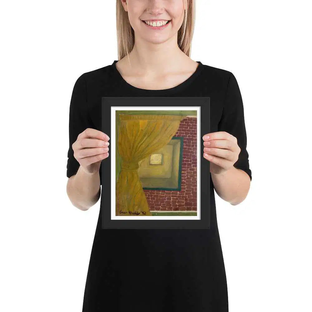 Framed Print - Private Eye - Conceptual Expressionism - Eman's Gallery