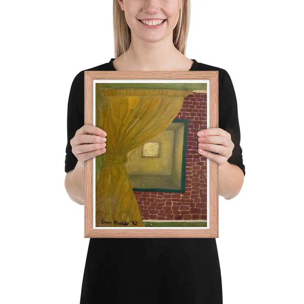 Framed Print - Private Eye - Conceptual Expressionism - Eman's Gallery