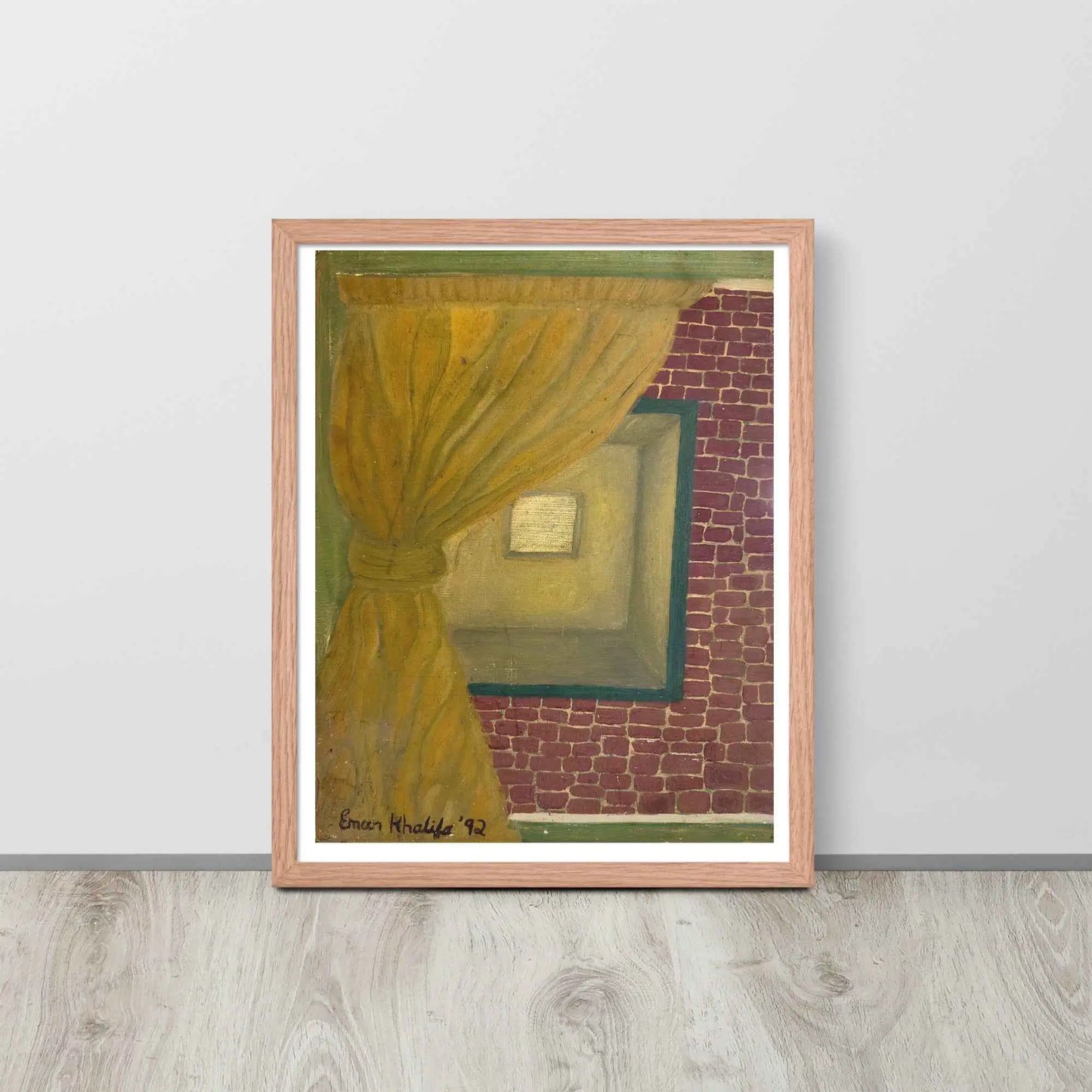 Framed Print - Private Eye - Conceptual Expressionism - Eman's Gallery