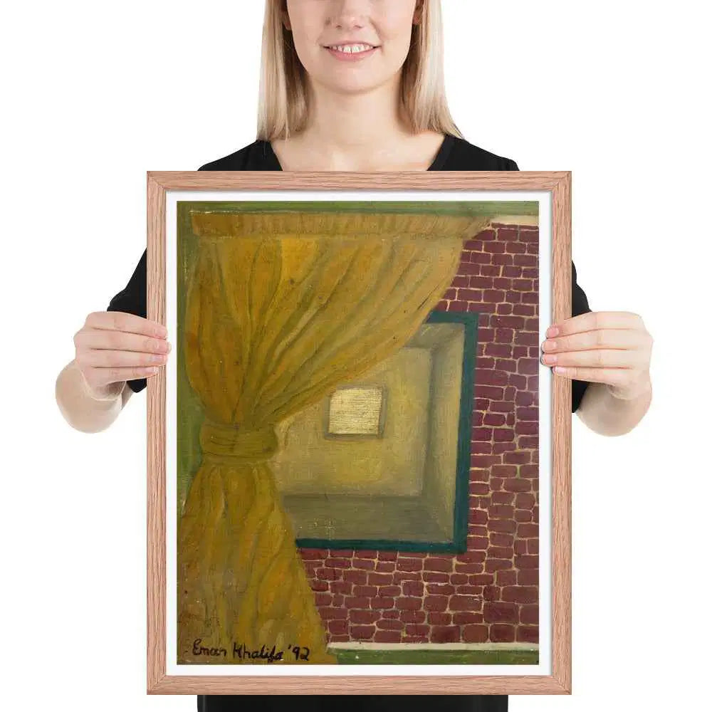 Framed Print - Private Eye - Conceptual Expressionism - Eman's Gallery