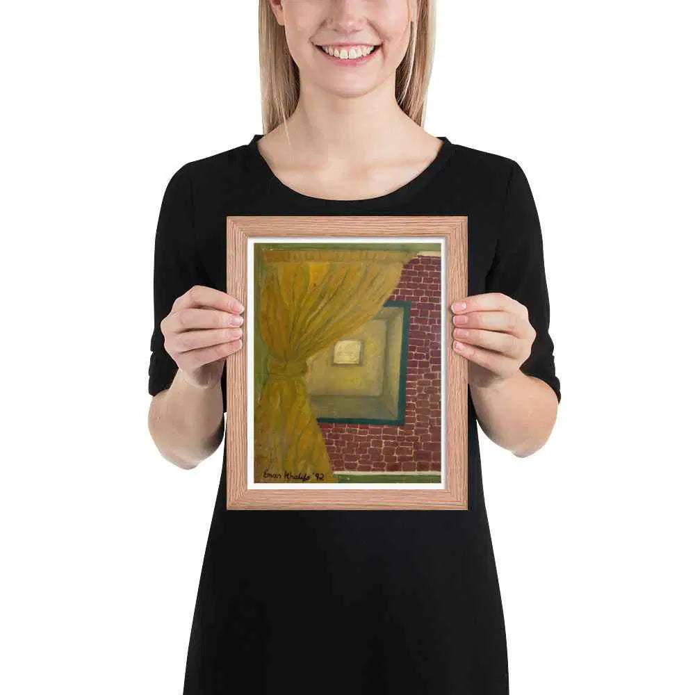 Framed Print - Private Eye - Conceptual Expressionism - Eman's Gallery