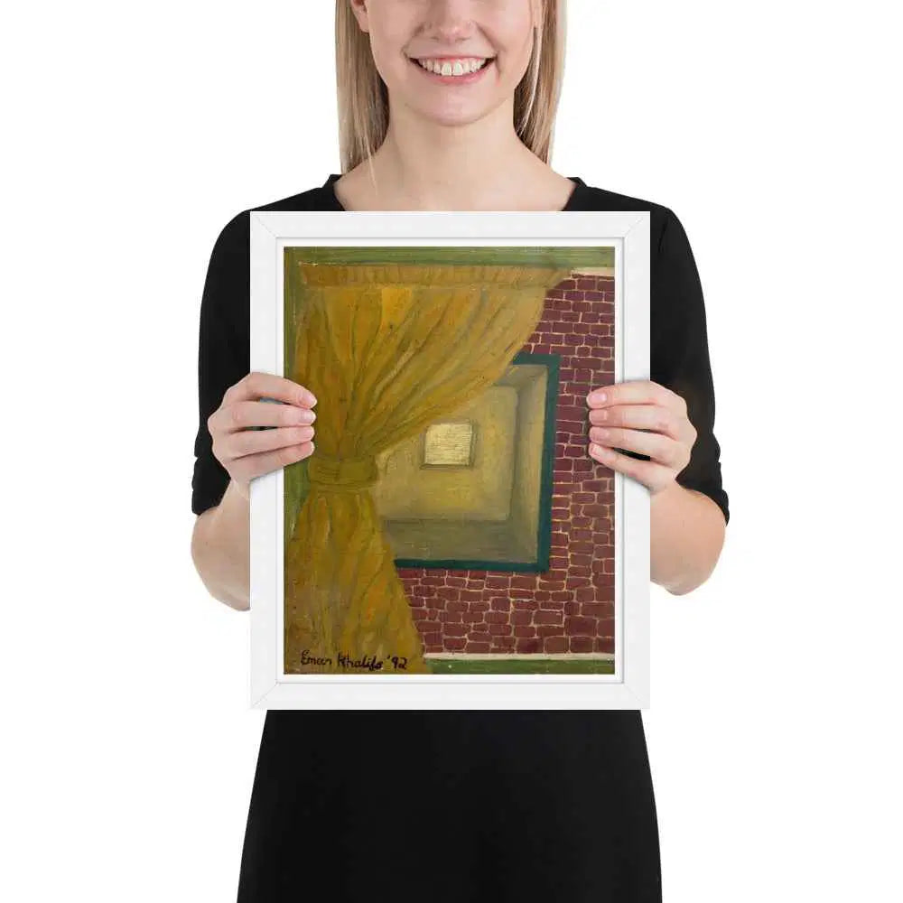 Framed Print - Private Eye - Conceptual Expressionism - Eman's Gallery