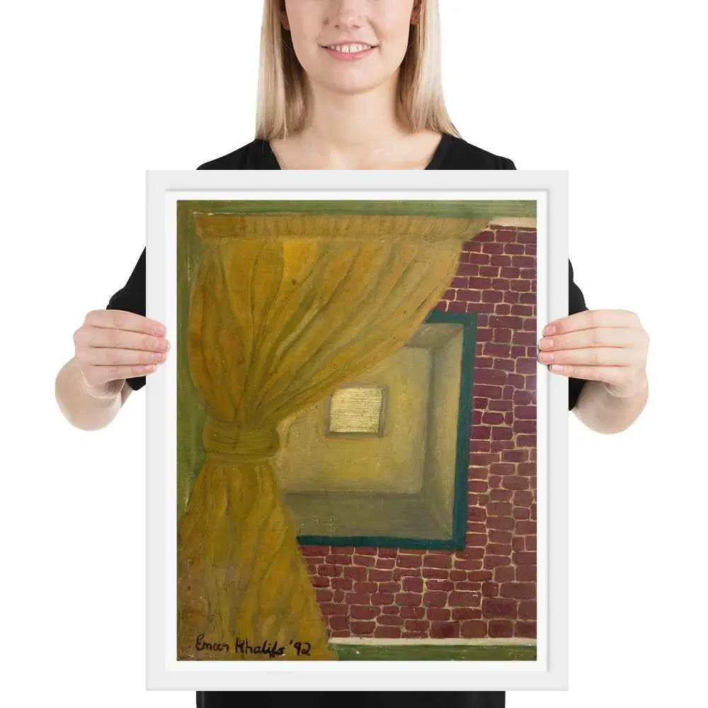 Framed Print - Private Eye - Conceptual Expressionism - Eman's Gallery