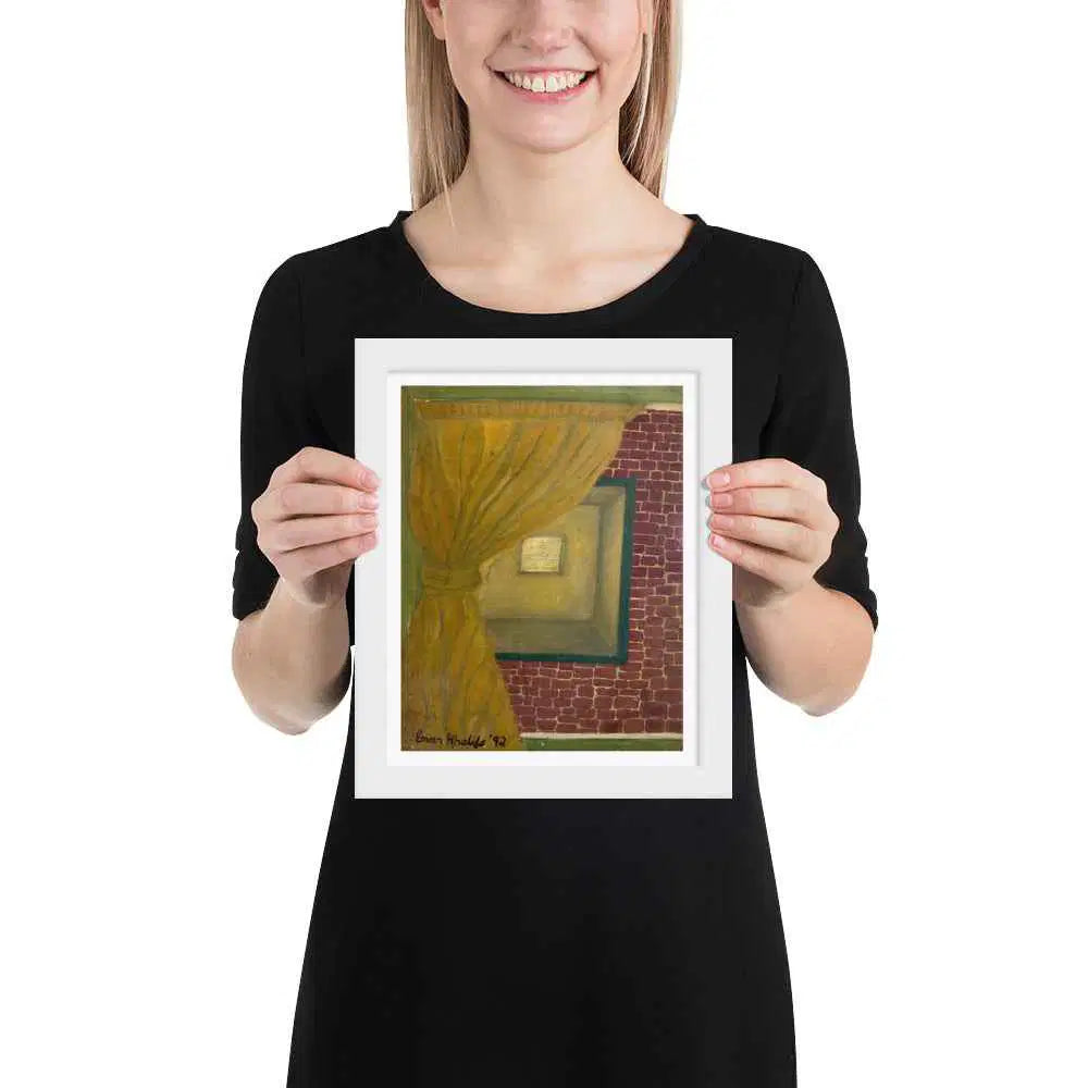 Framed Print - Private Eye - Conceptual Expressionism - Eman's Gallery
