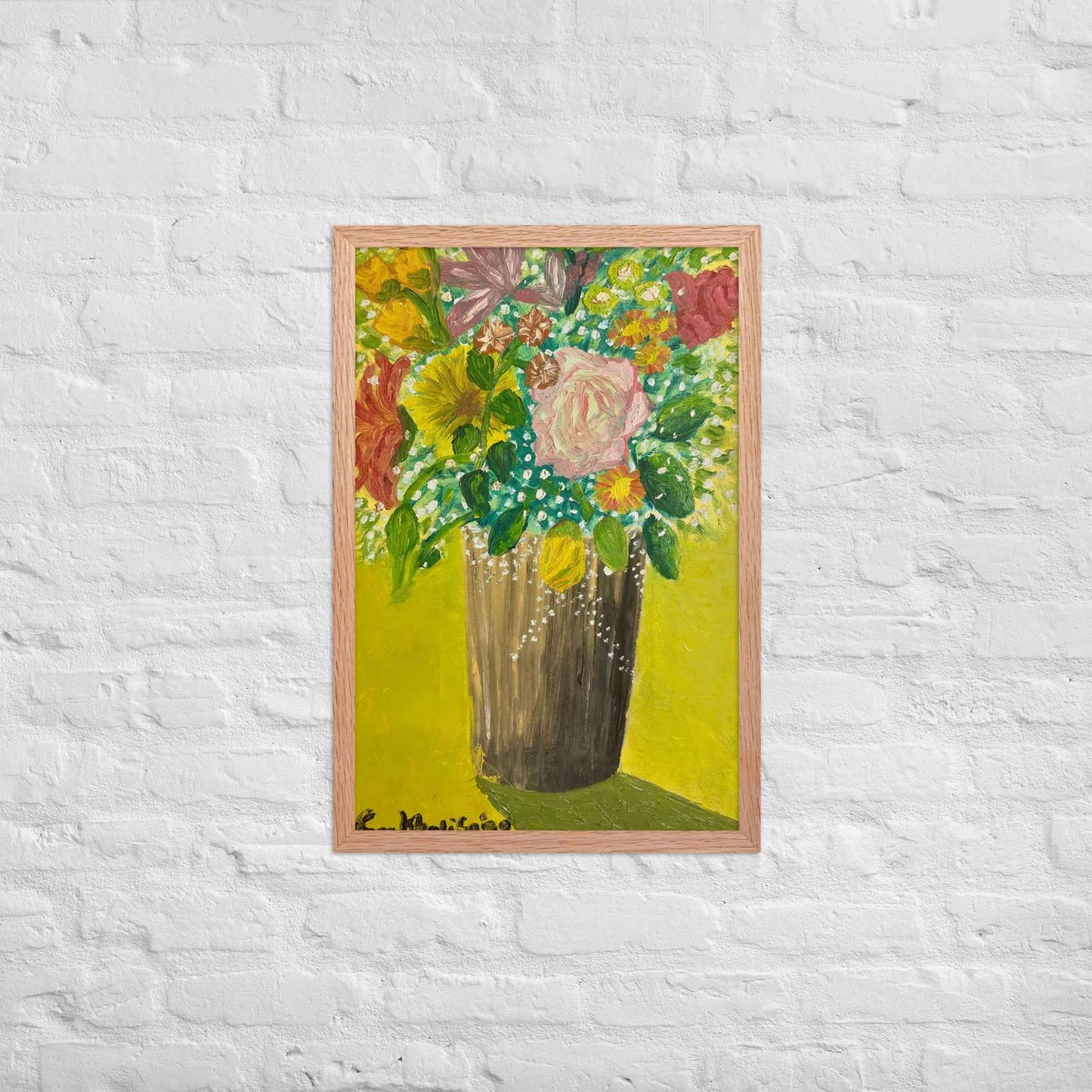 Framed Print - Jubilee - Impressionist Floral Still Life Art