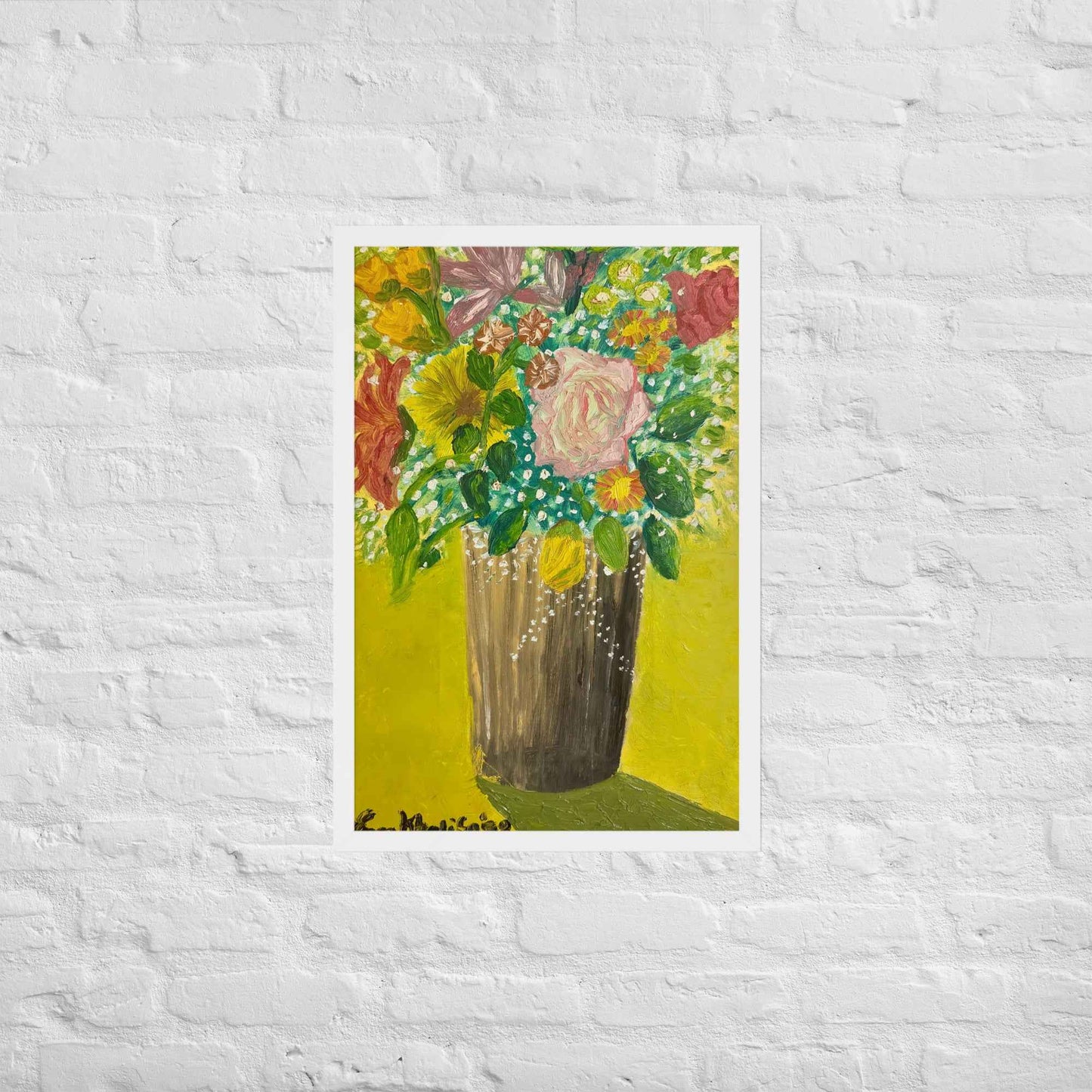 Framed Print - Jubilee - Impressionist Floral Still Life Art