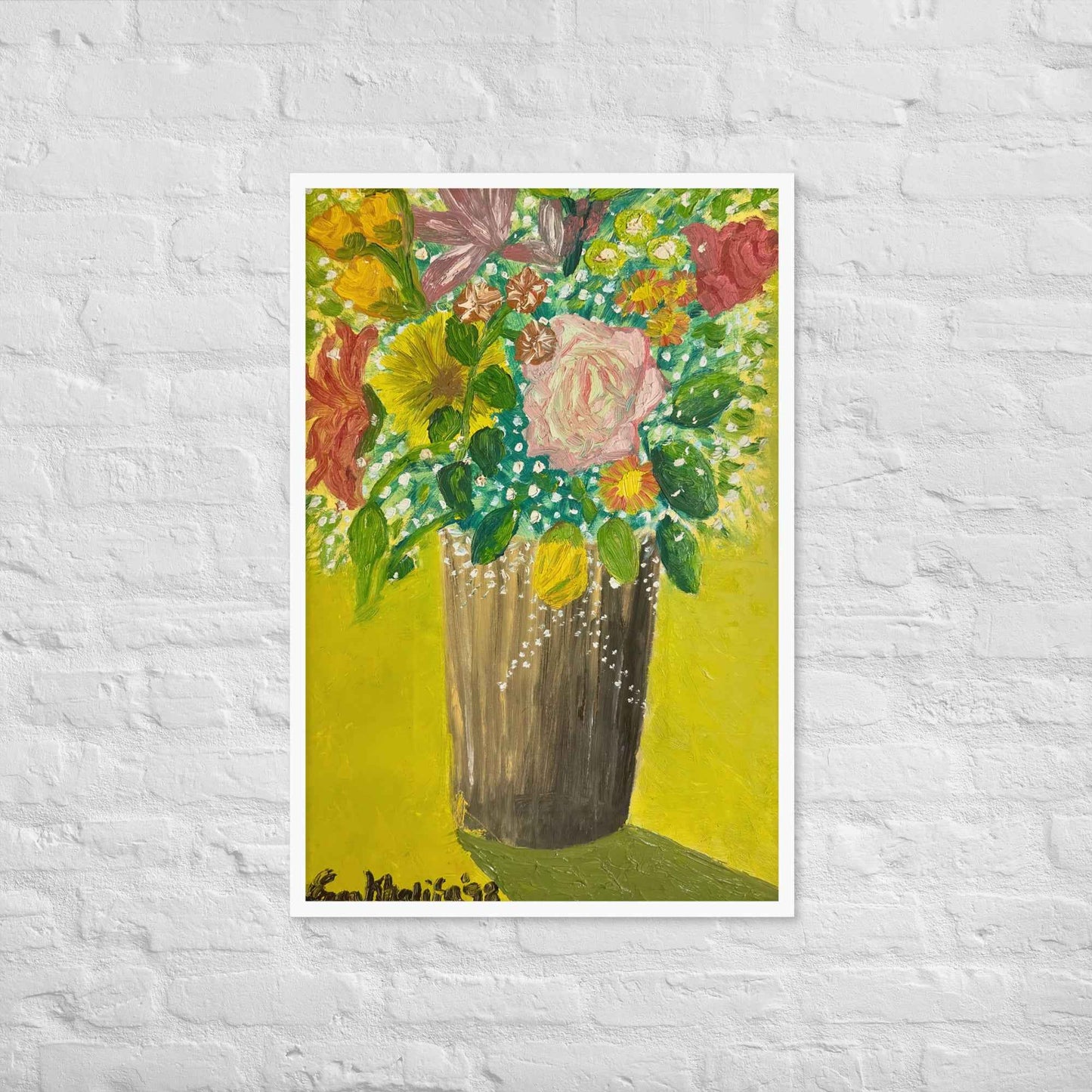 Framed Print - Jubilee - Impressionist Floral Still Life Art