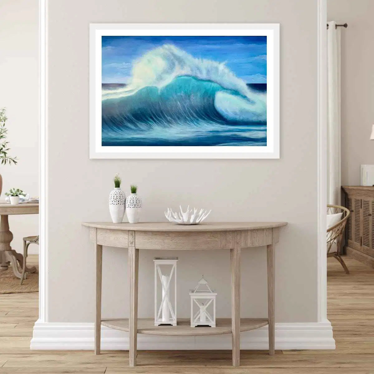Good Hope – Large Contemporary Ocean Wave Oil Painting