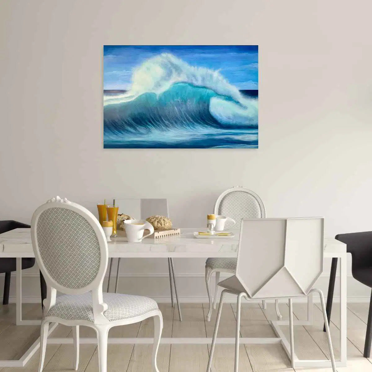 Good Hope – Large Contemporary Ocean Wave Oil Painting