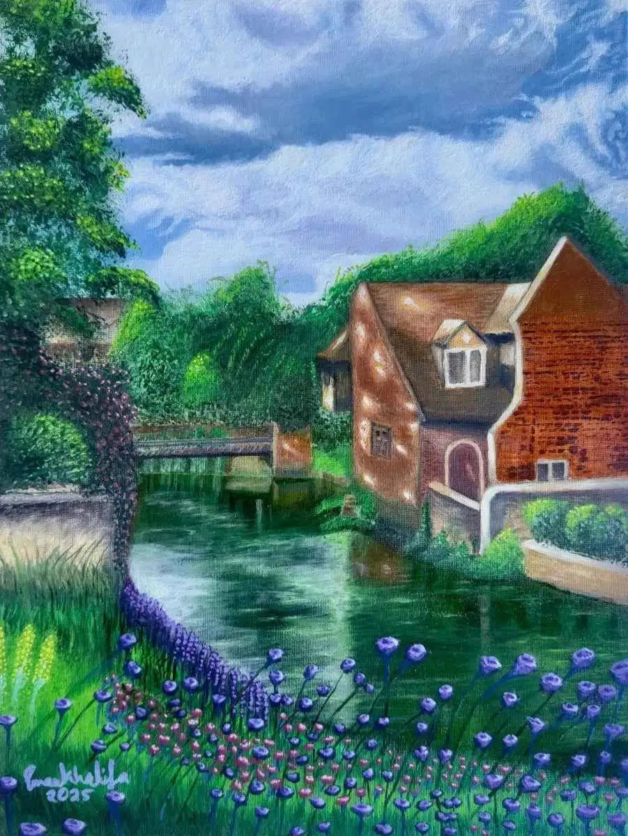 Original Painting - River Melody - Impressionist Landscape