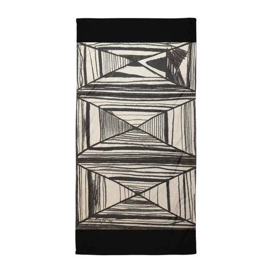 Towel - Deception - Geometric Op Art
