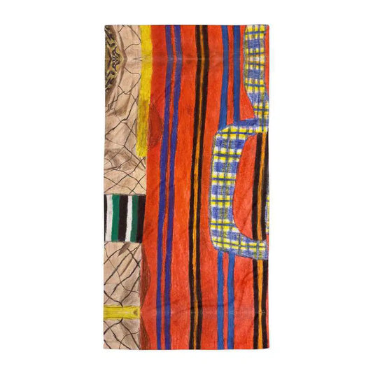 Towel - Palestine's Resilience - Folk Geometric Abstract
