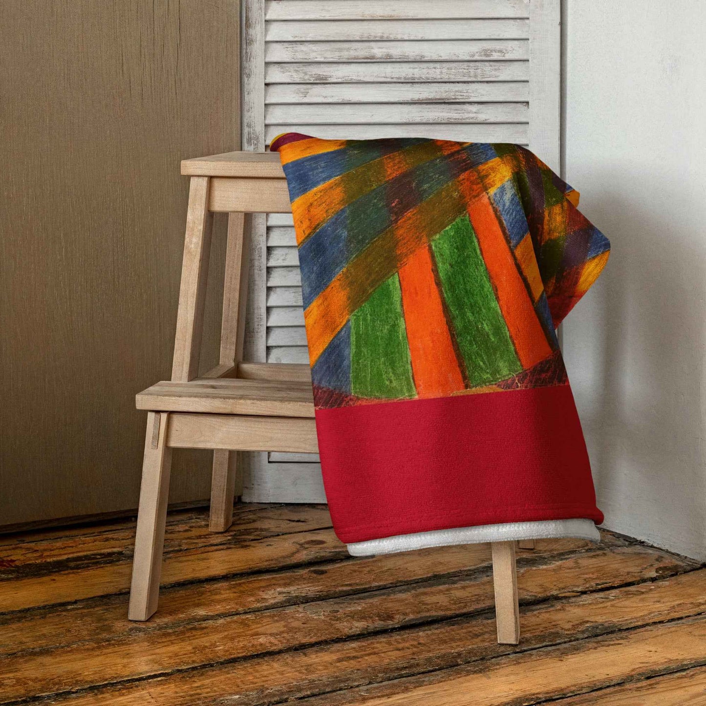 Towel - Solar Burst - Geometric Abstract Sunburst