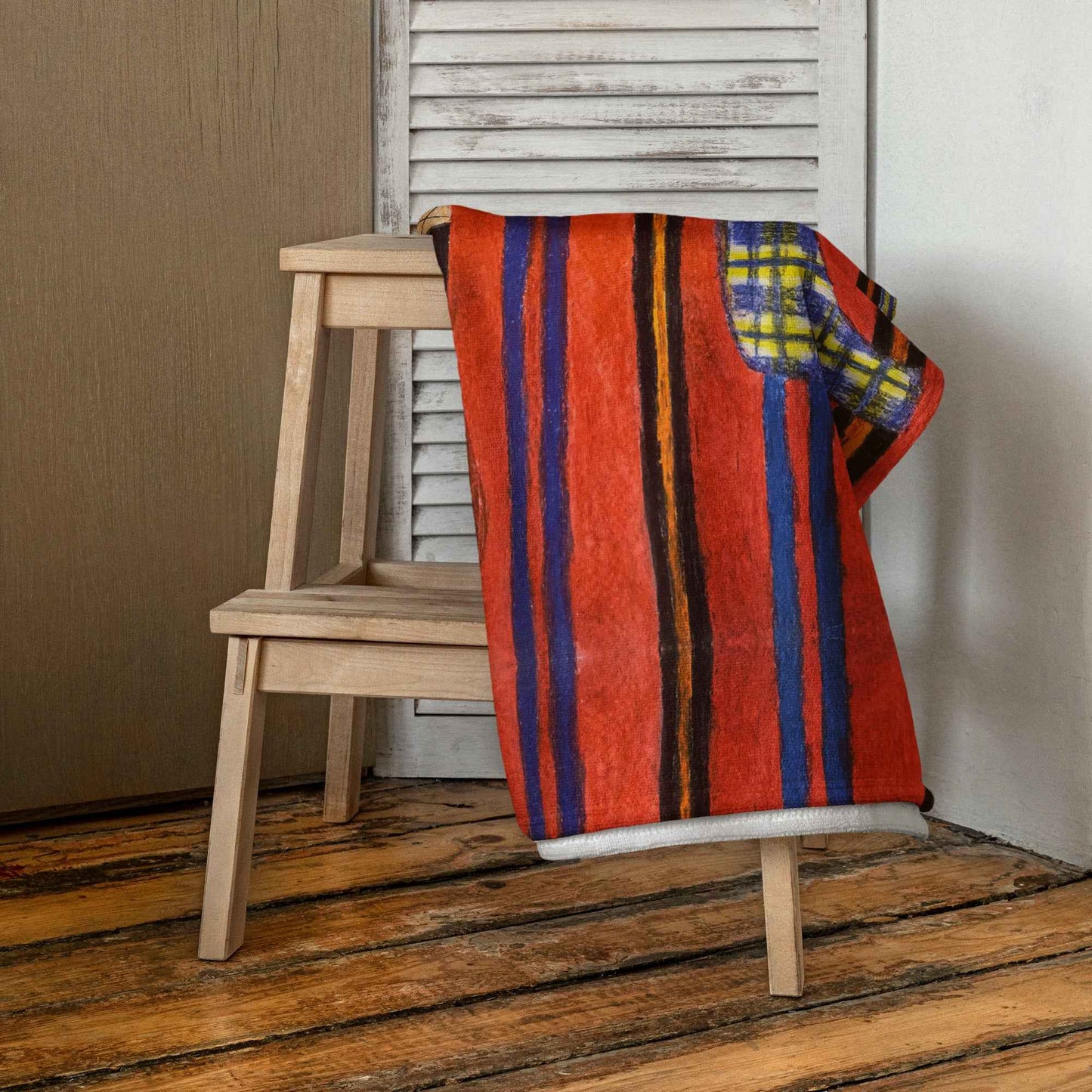 Towel - Palestine's Resilience - Folk Geometric Abstract