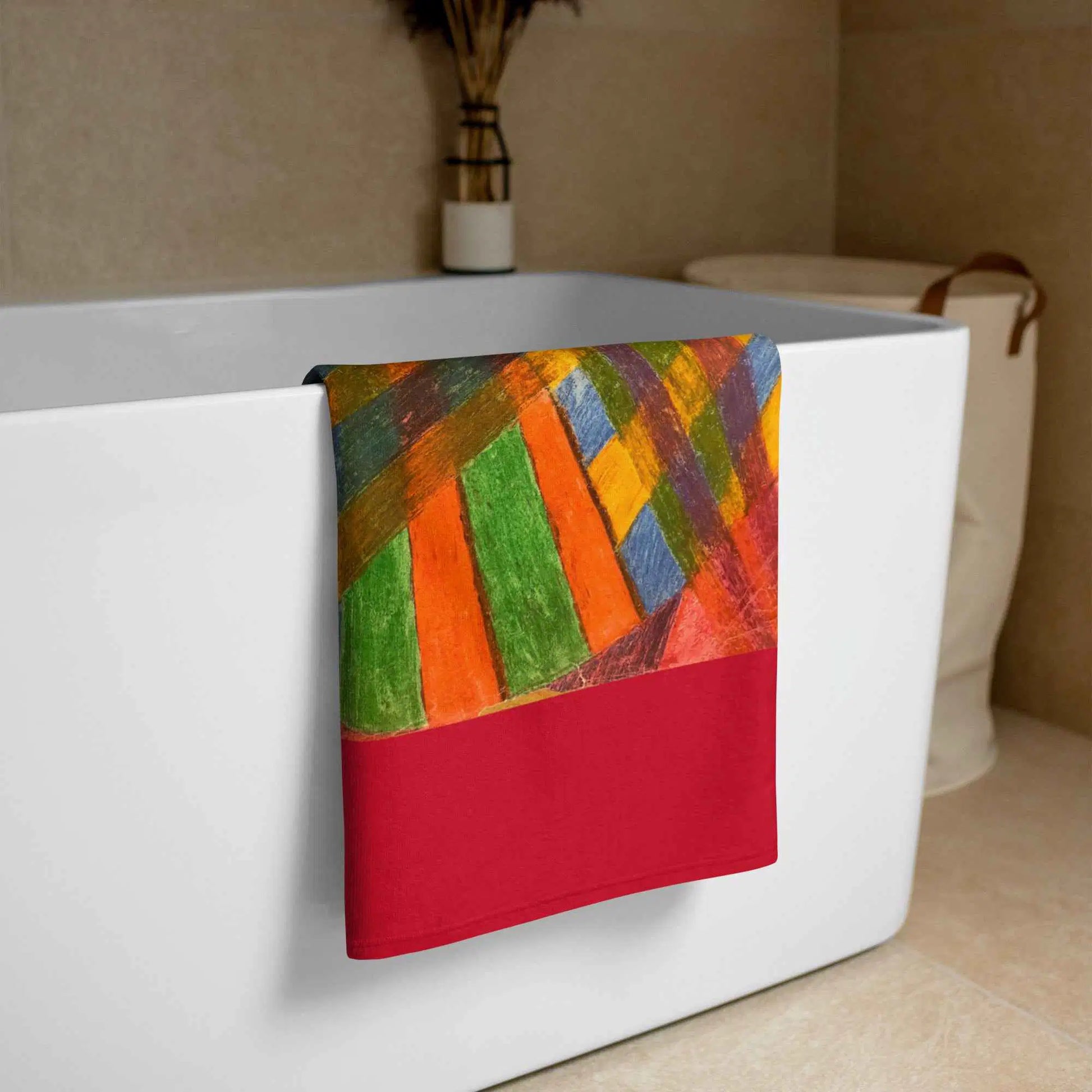 Towel - Solar Burst - Geometric Abstract Sunburst