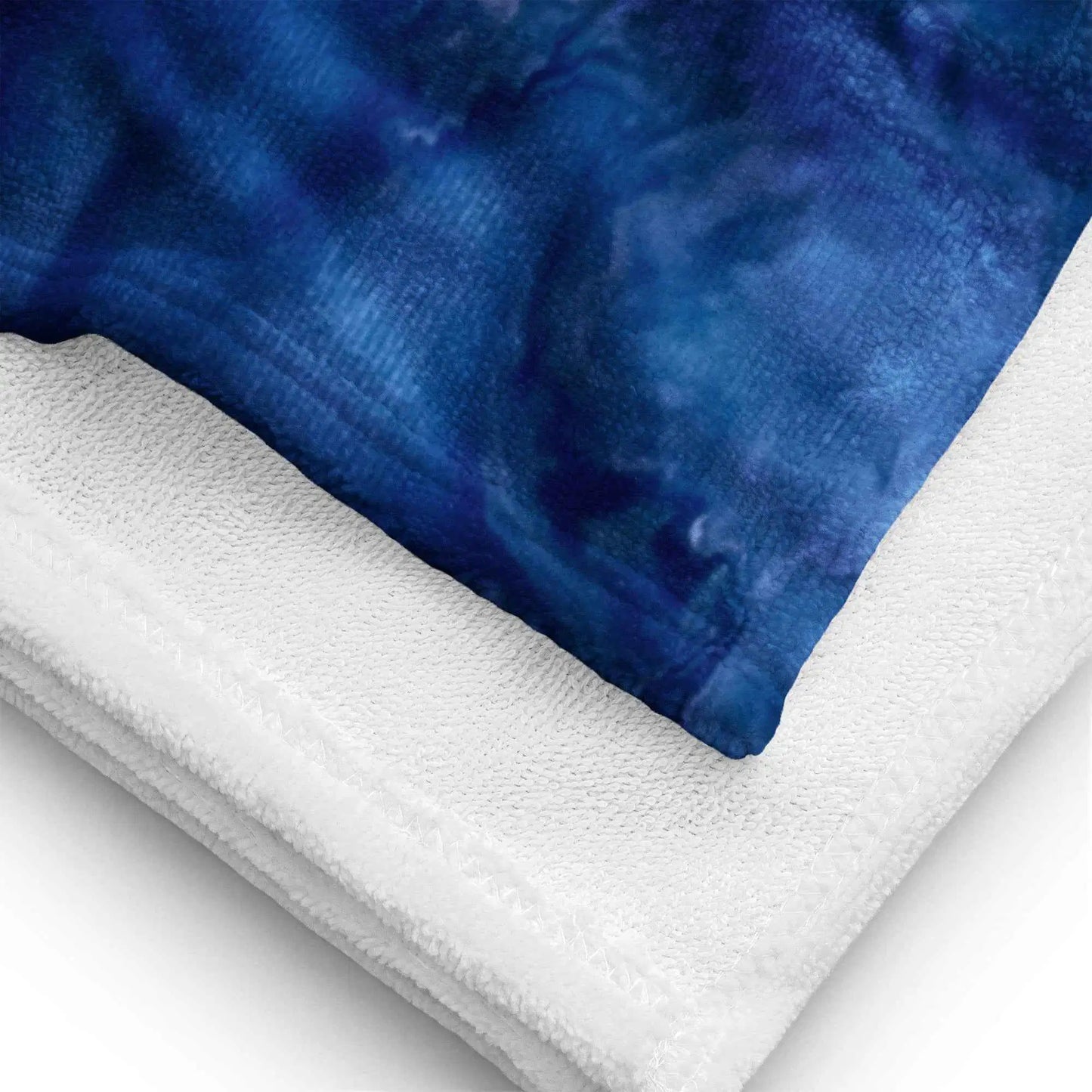 Towel - Thunder - Dramatic Blue Storm Cloud Dramatic Art