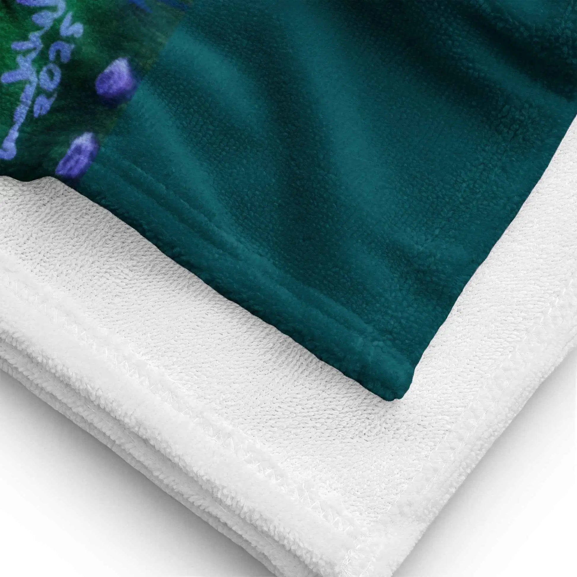 Towel - River Melody - Impressionist Landscape Art