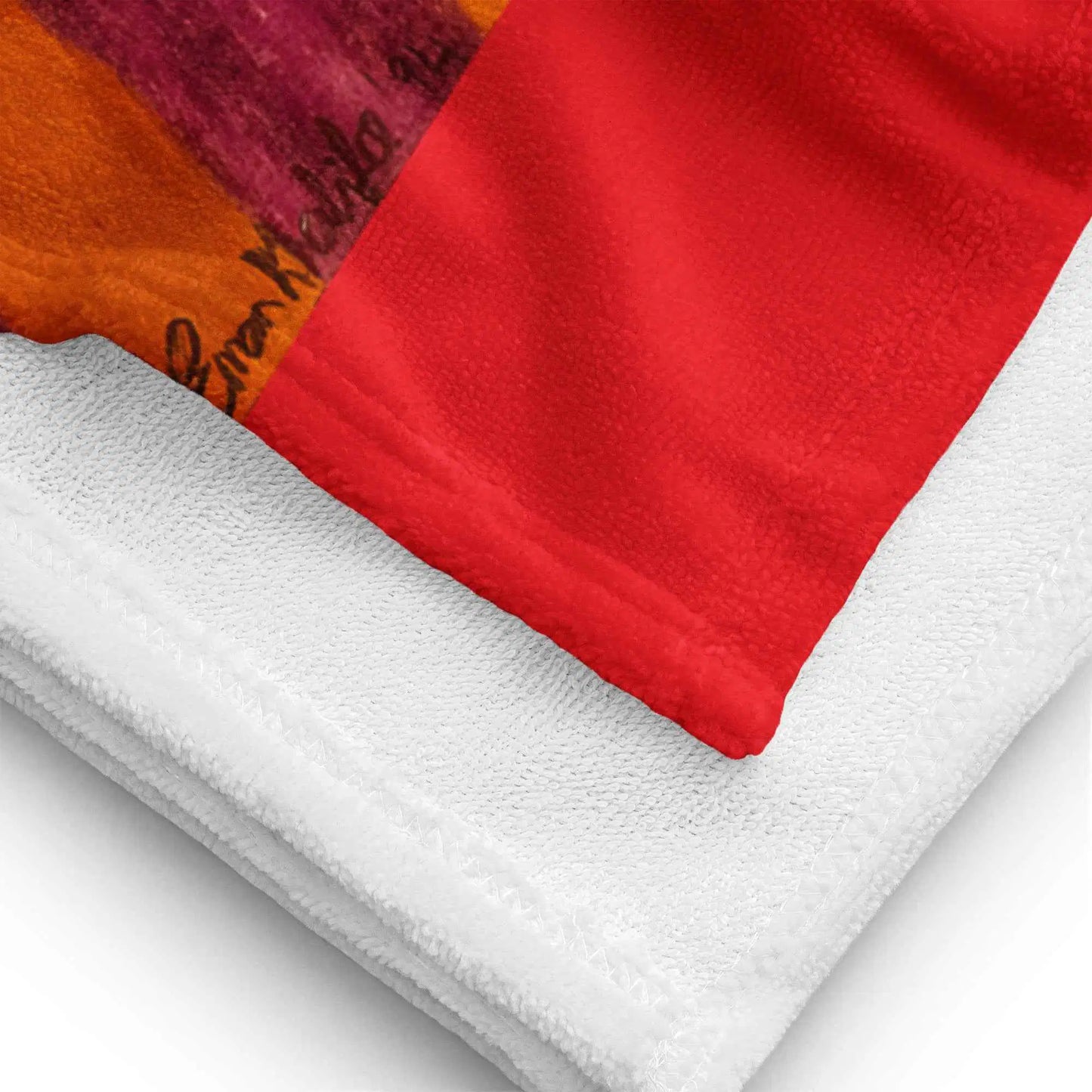 Towel - No Brake Zone - Op Art Geometric Motion
