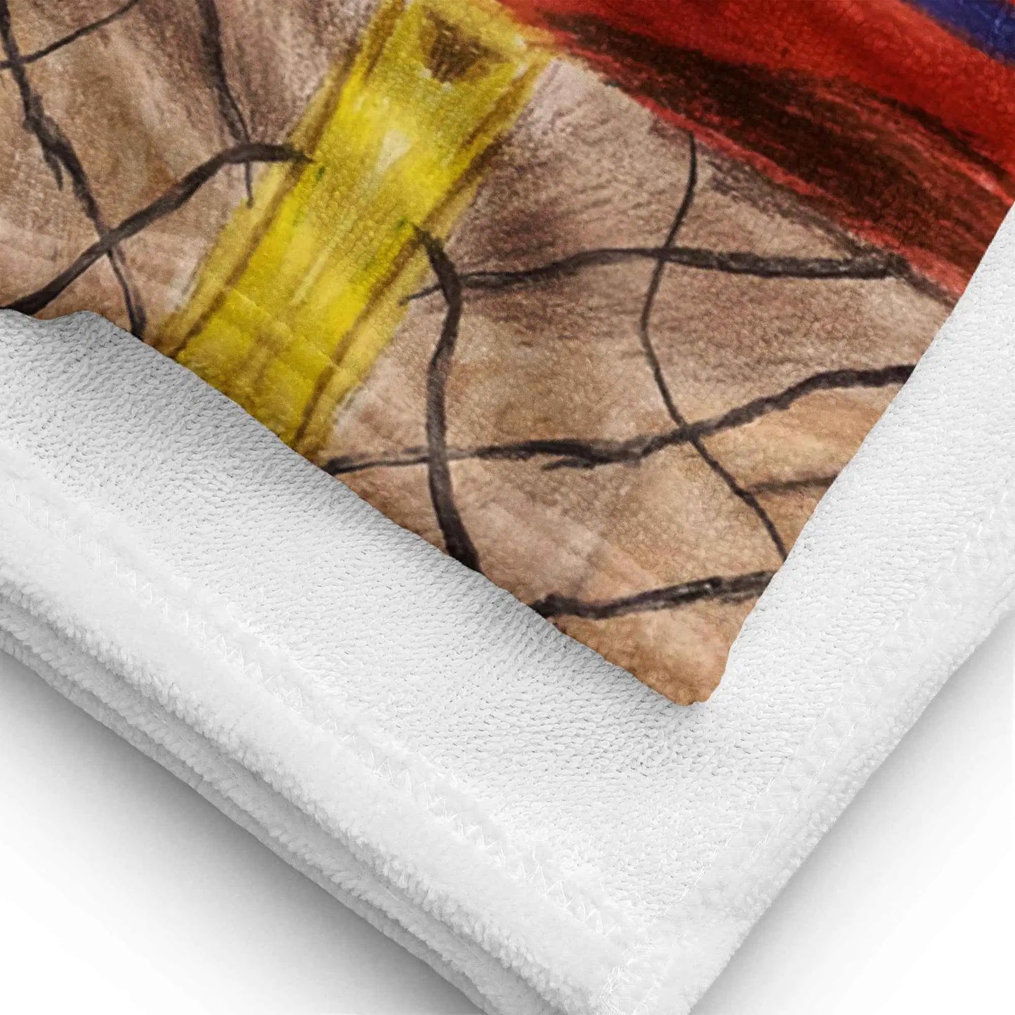 Towel - Palestine's Resilience - Folk Geometric Abstract