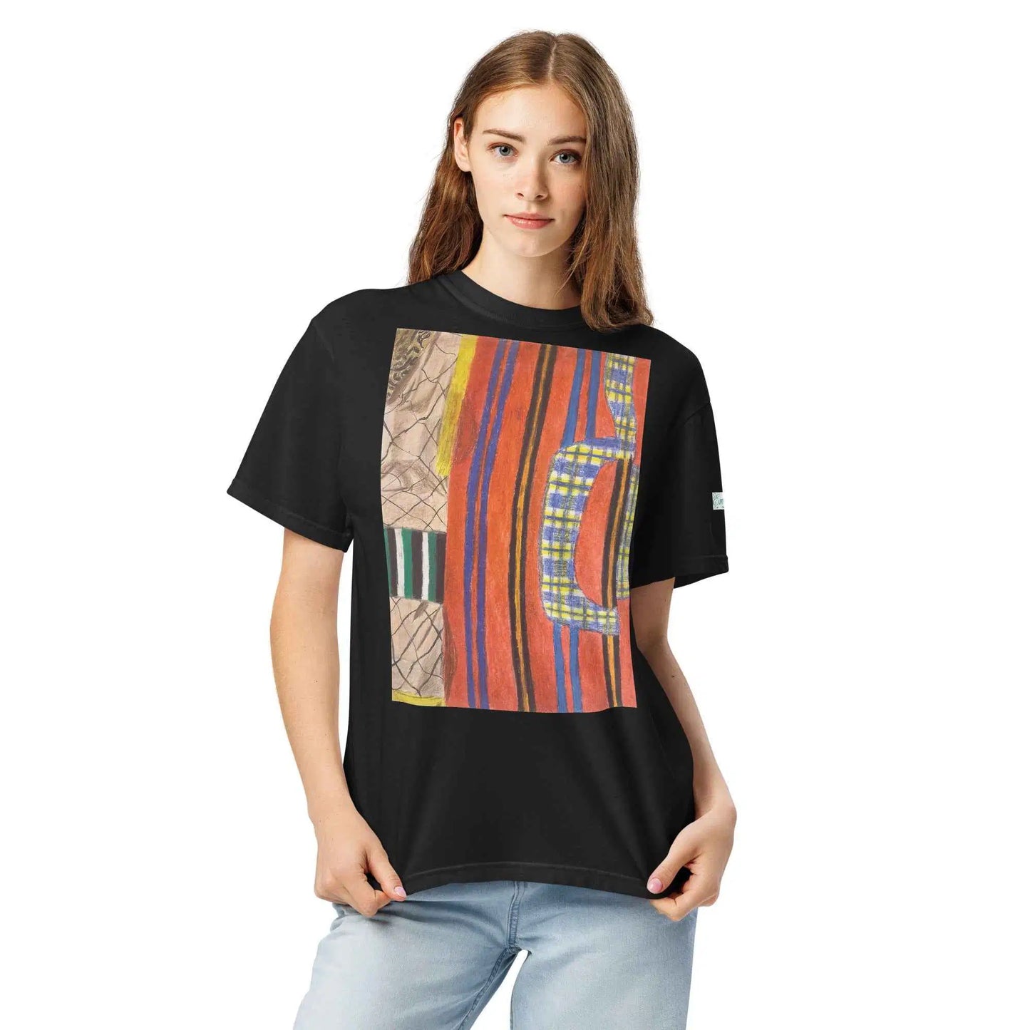 Unisex T-Shirt - Palestine's Resilience - Folk Abstract Art