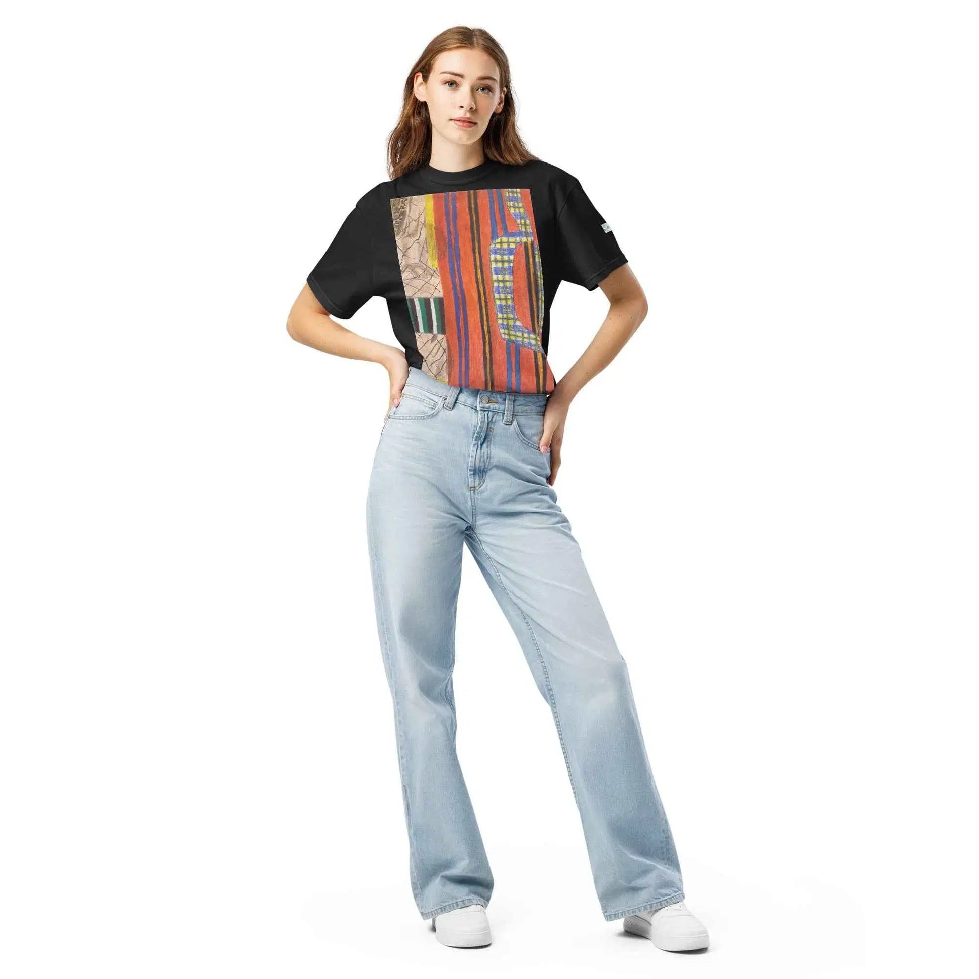 Unisex T-Shirt - Palestine's Resilience - Folk Abstract Art