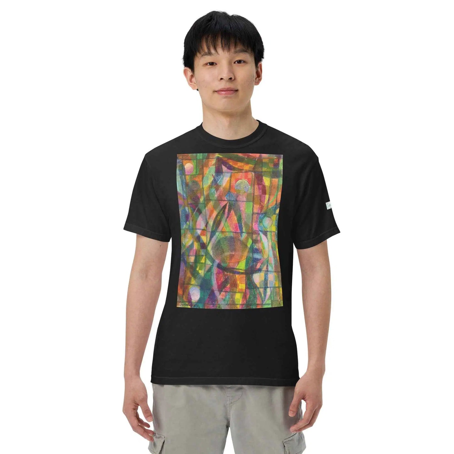 Unisex T-Shirt - Organic Life - Colorful Geometric Art