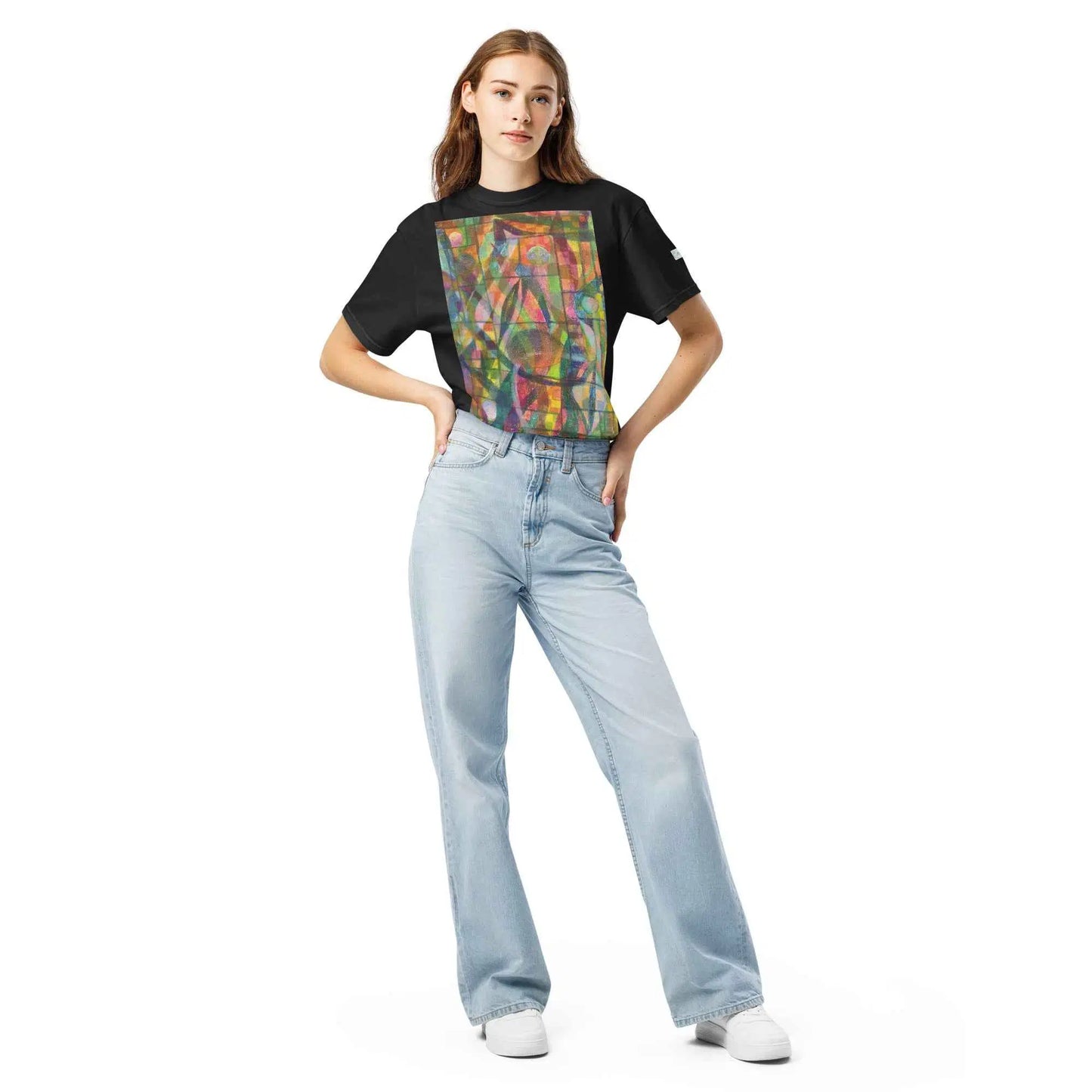 Unisex T-Shirt - Organic Life - Colorful Geometric Art