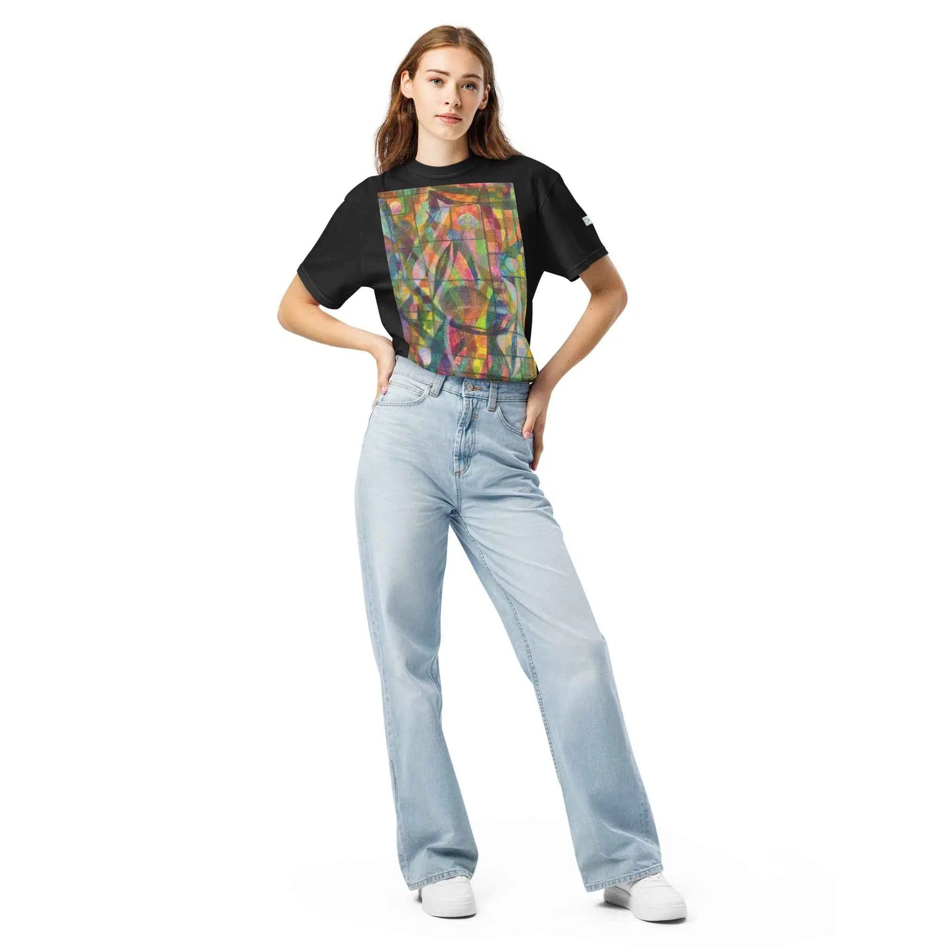 Unisex T-Shirt - Organic Life - Colorful Geometric Art