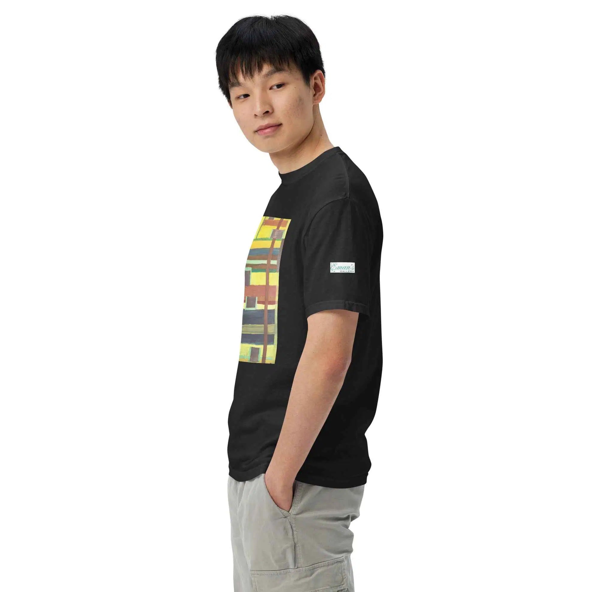Unisex T-Shirt - City in Grids - Geometric Abstract Urban