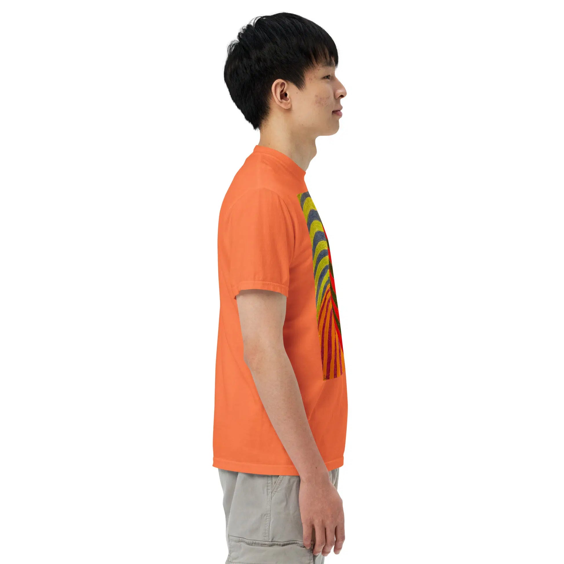 Unisex T-shirt - No Brake Zone - Geometric Op Art Motion - Eman's Gallery