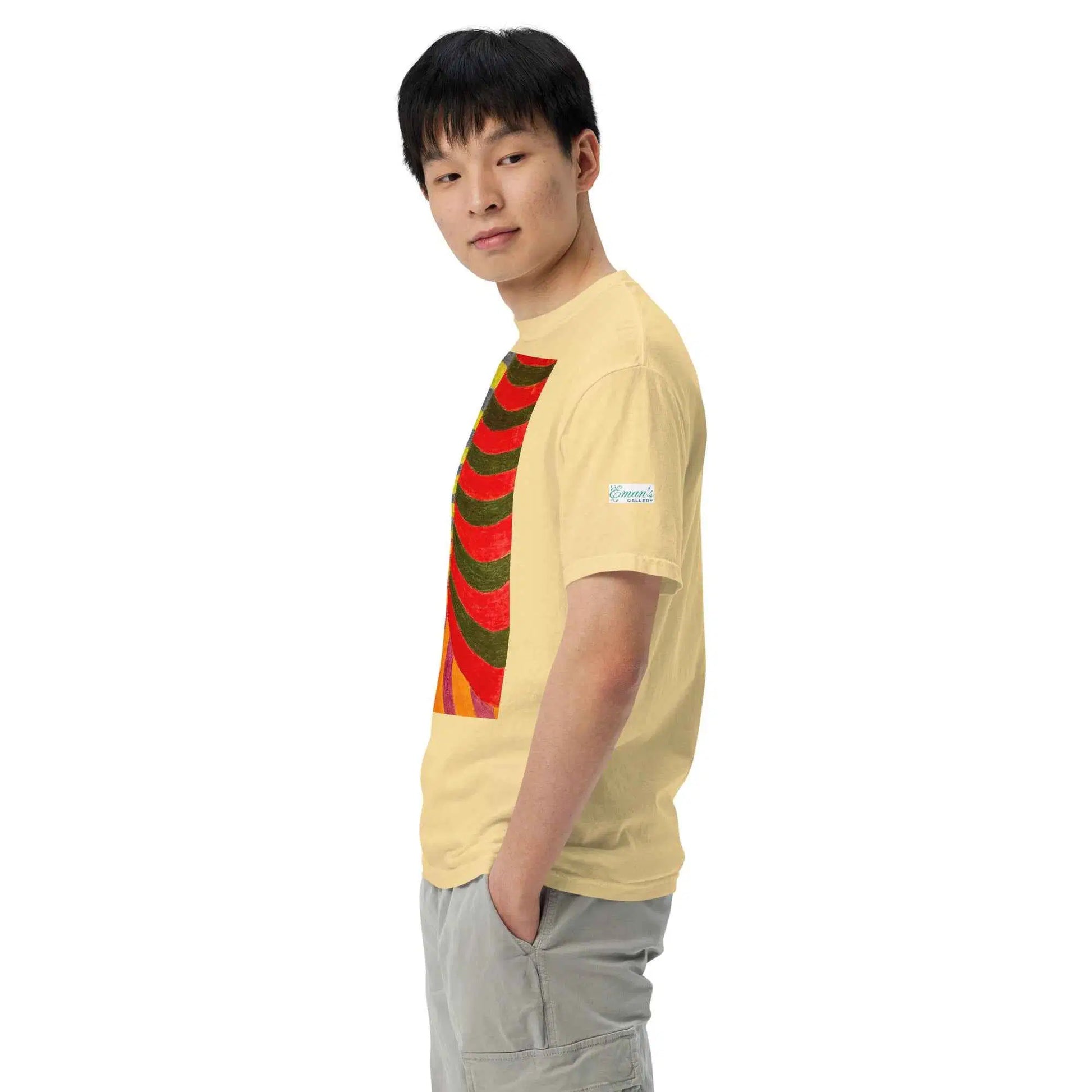 Unisex T-shirt - No Brake Zone - Geometric Op Art Motion