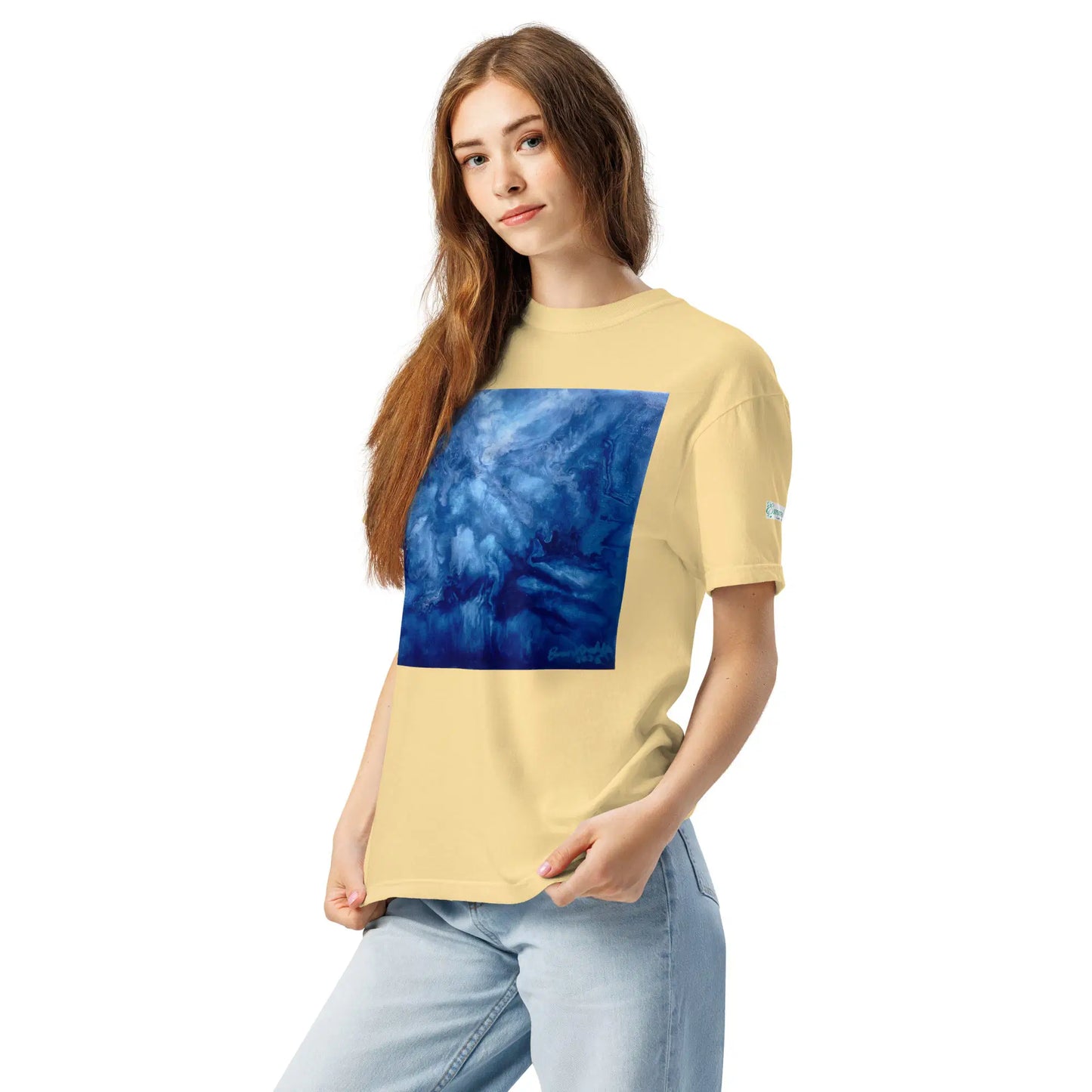 Unisex T-Shirt - Thunder - Dramatic Blue Storm Cloud Art - Eman's Gallery