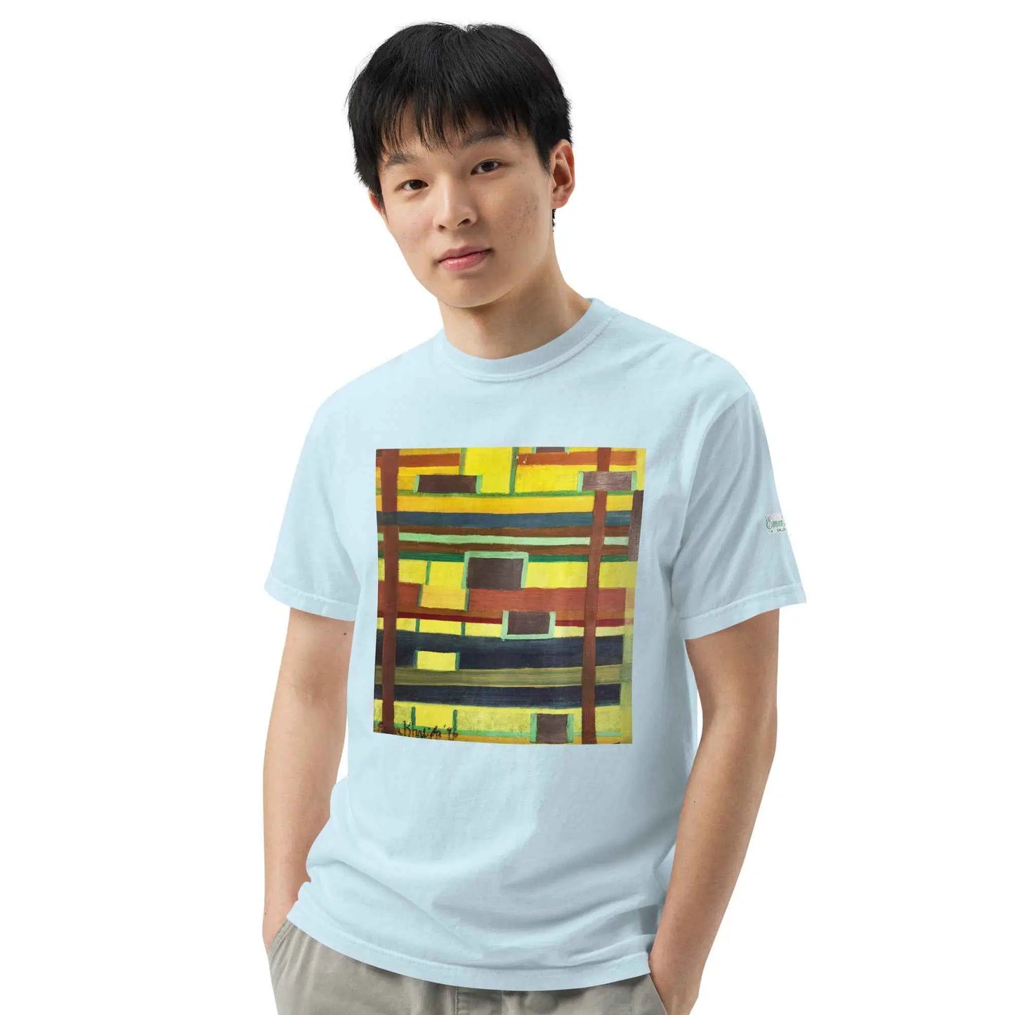 Unisex T-Shirt - City in Grids - Geometric Abstract Urban