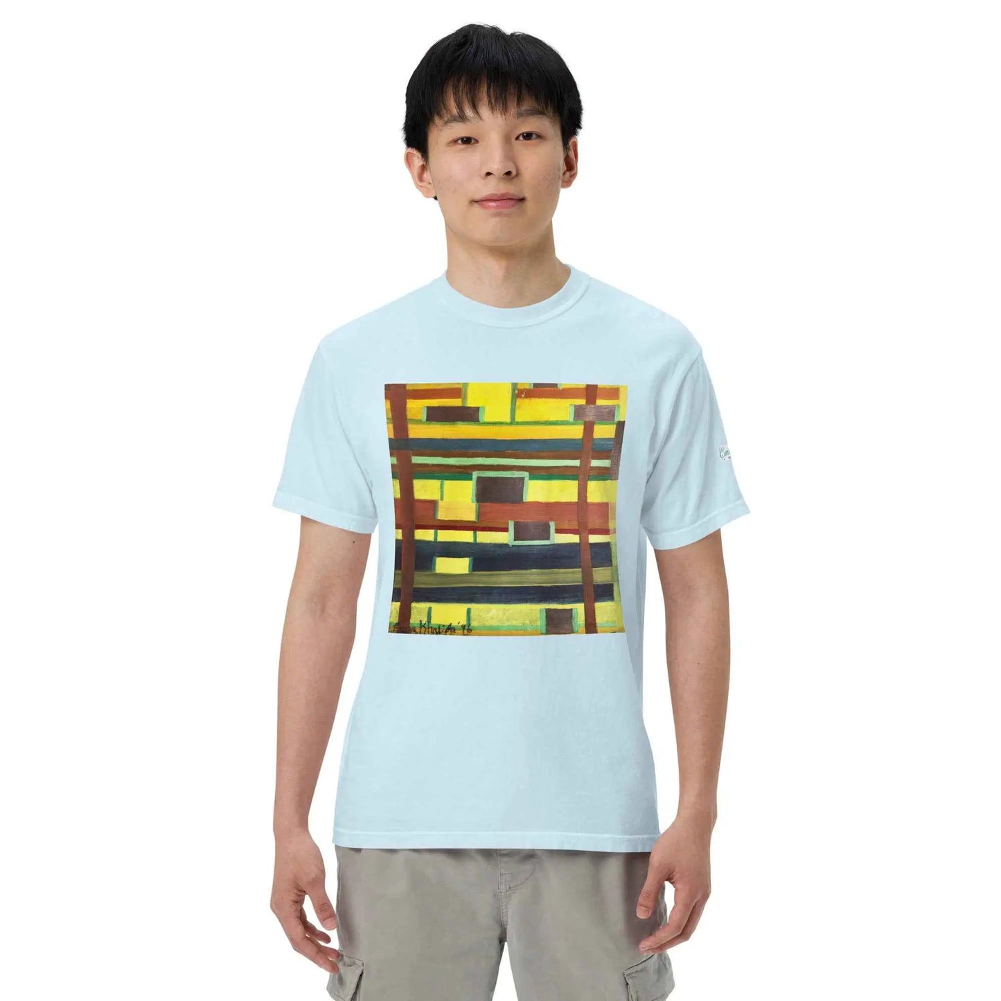 Unisex T-Shirt - City in Grids - Geometric Abstract Urban