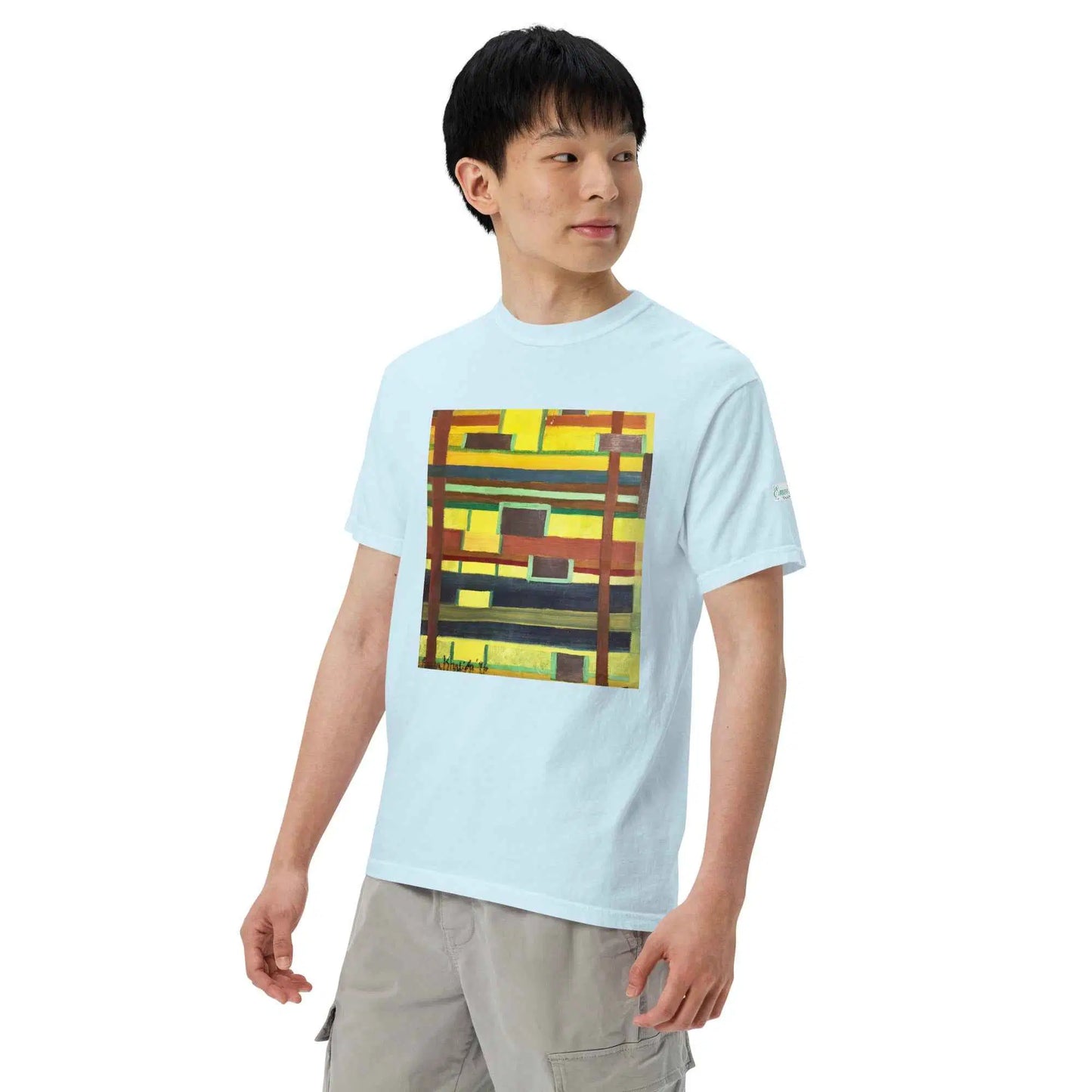 Unisex T-Shirt - City in Grids - Geometric Abstract Urban