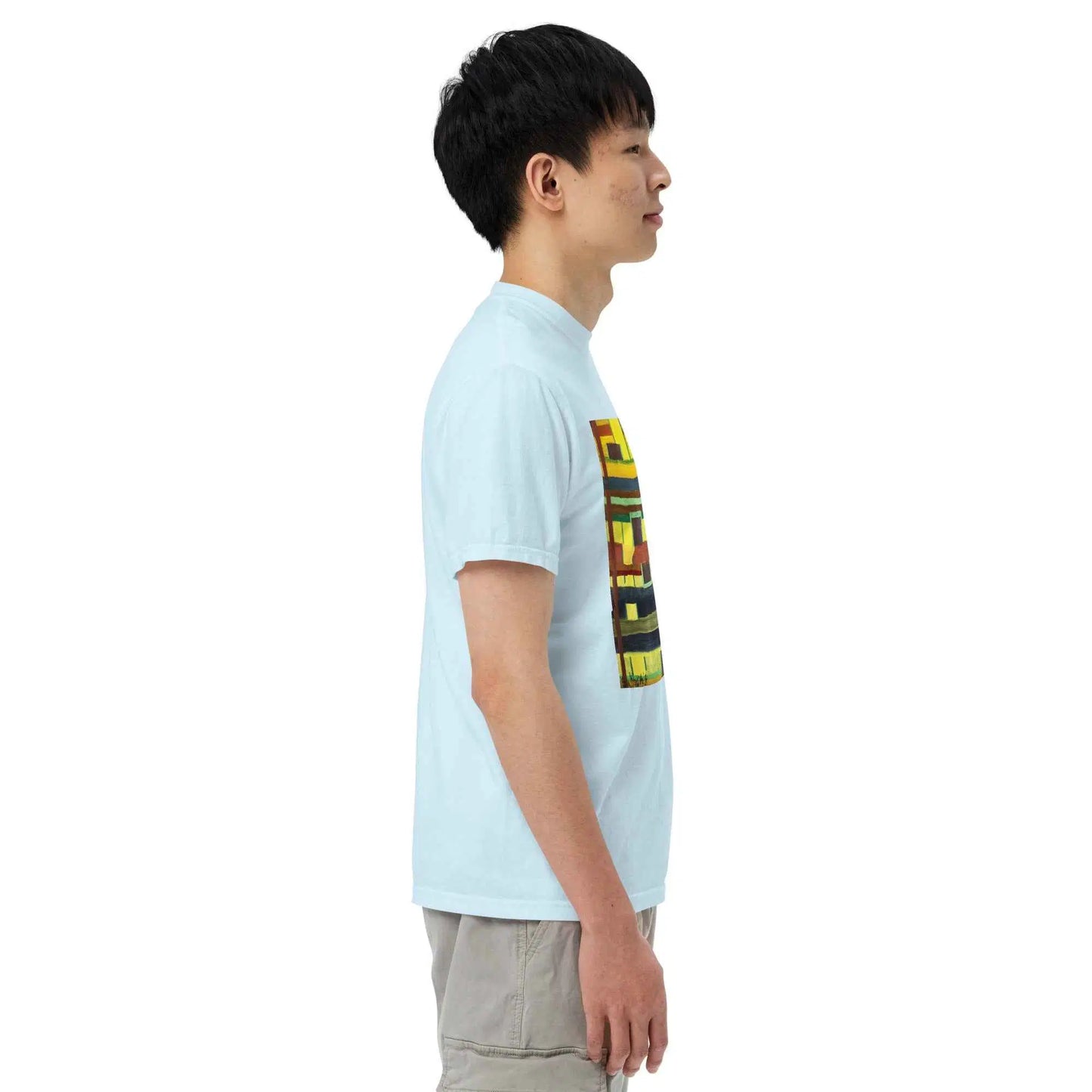 Unisex T-Shirt - City in Grids - Geometric Abstract Urban