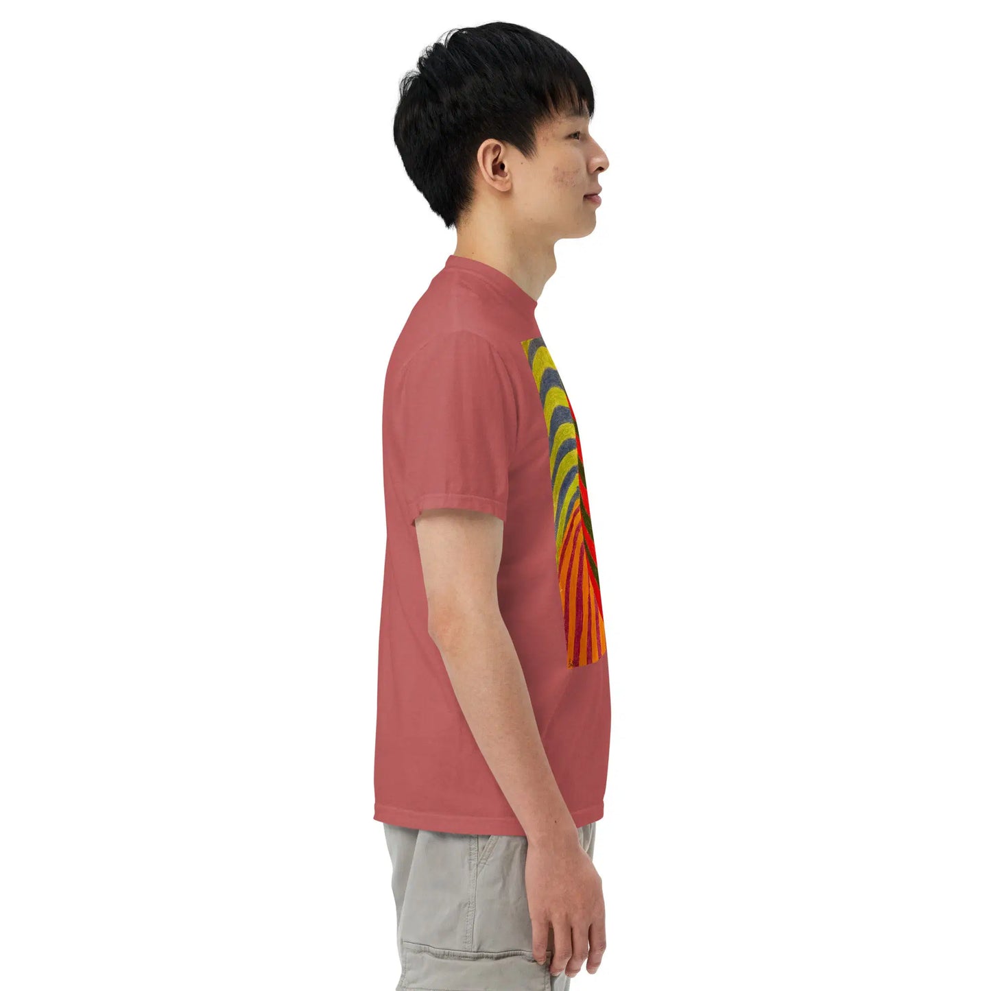 Unisex T-shirt - No Brake Zone - Geometric Op Art Motion - Eman's Gallery