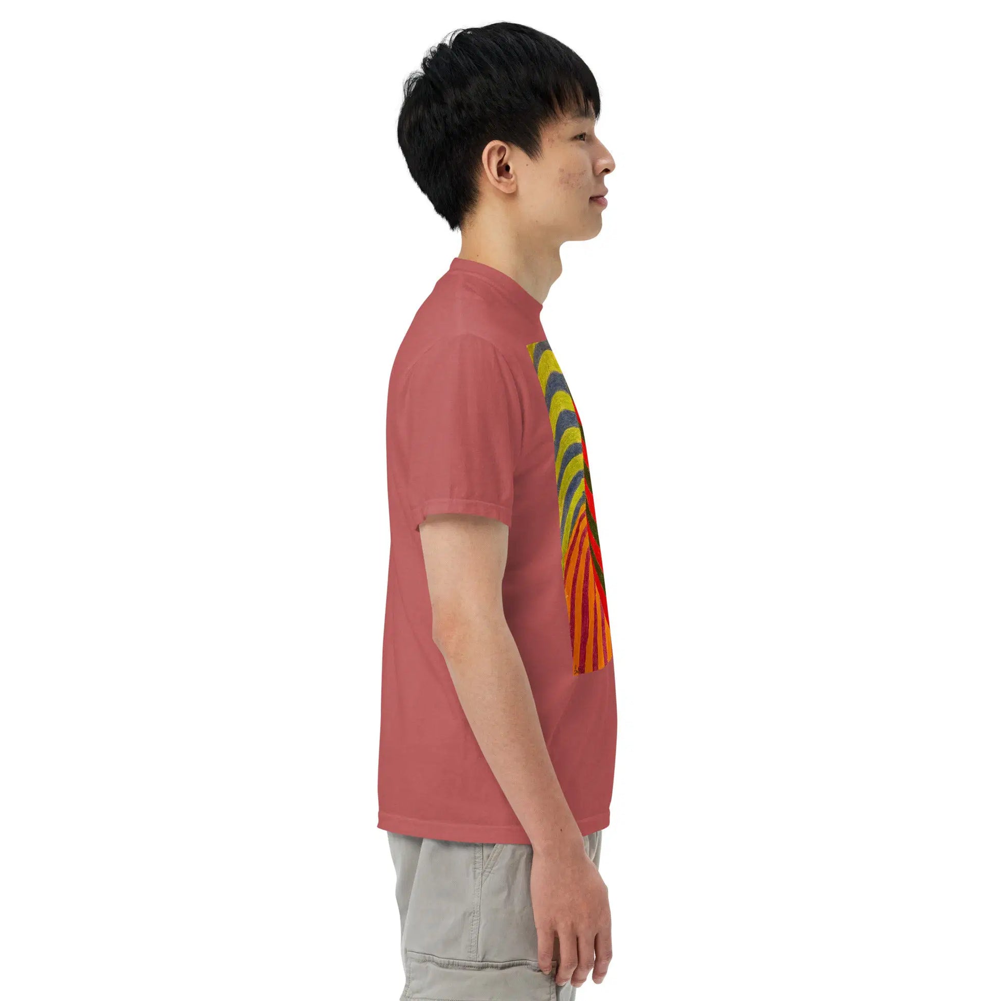 Unisex T-shirt - No Brake Zone - Geometric Op Art Motion - Eman's Gallery