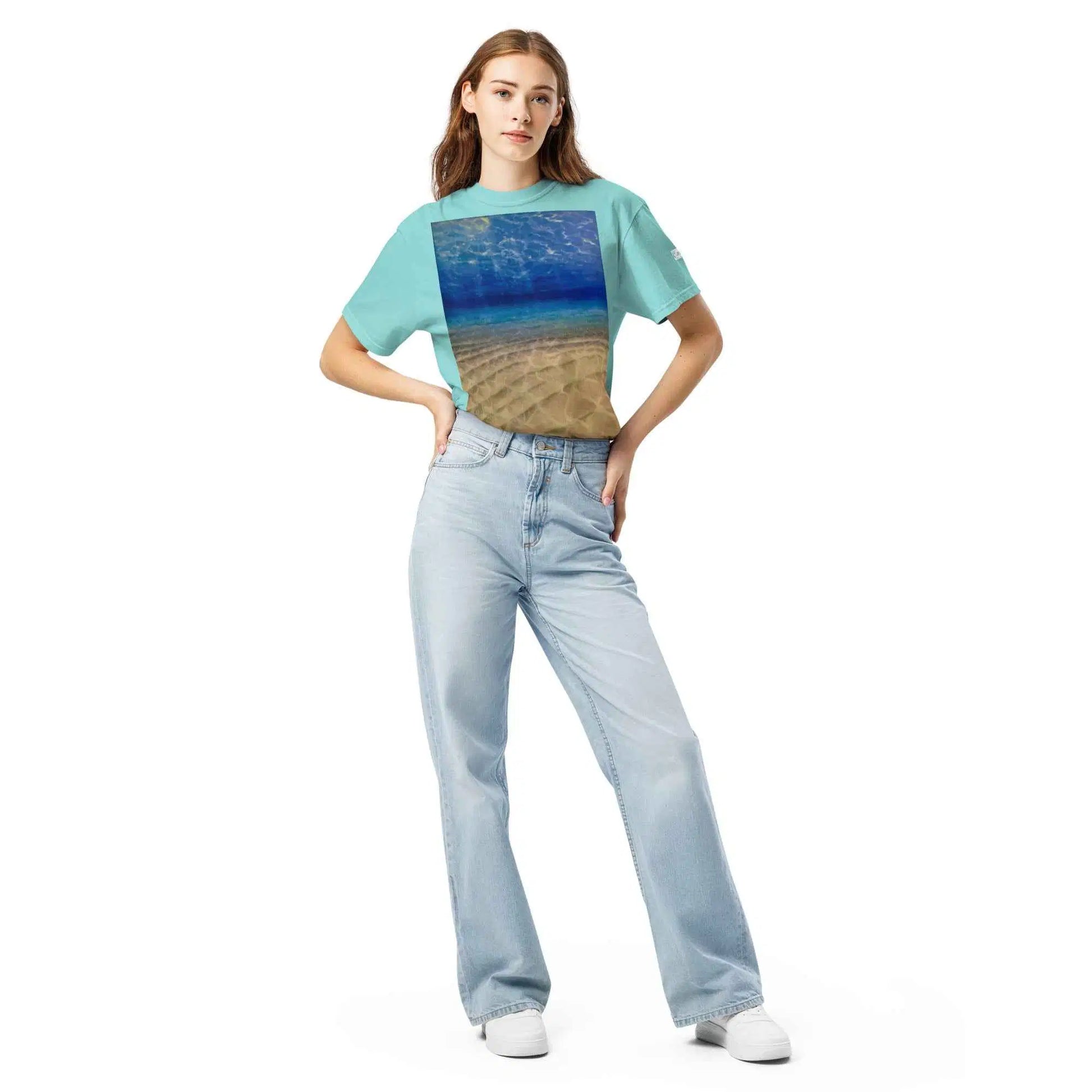Unisex T-Shirt - Hypnosis - Underwater Scene & Light