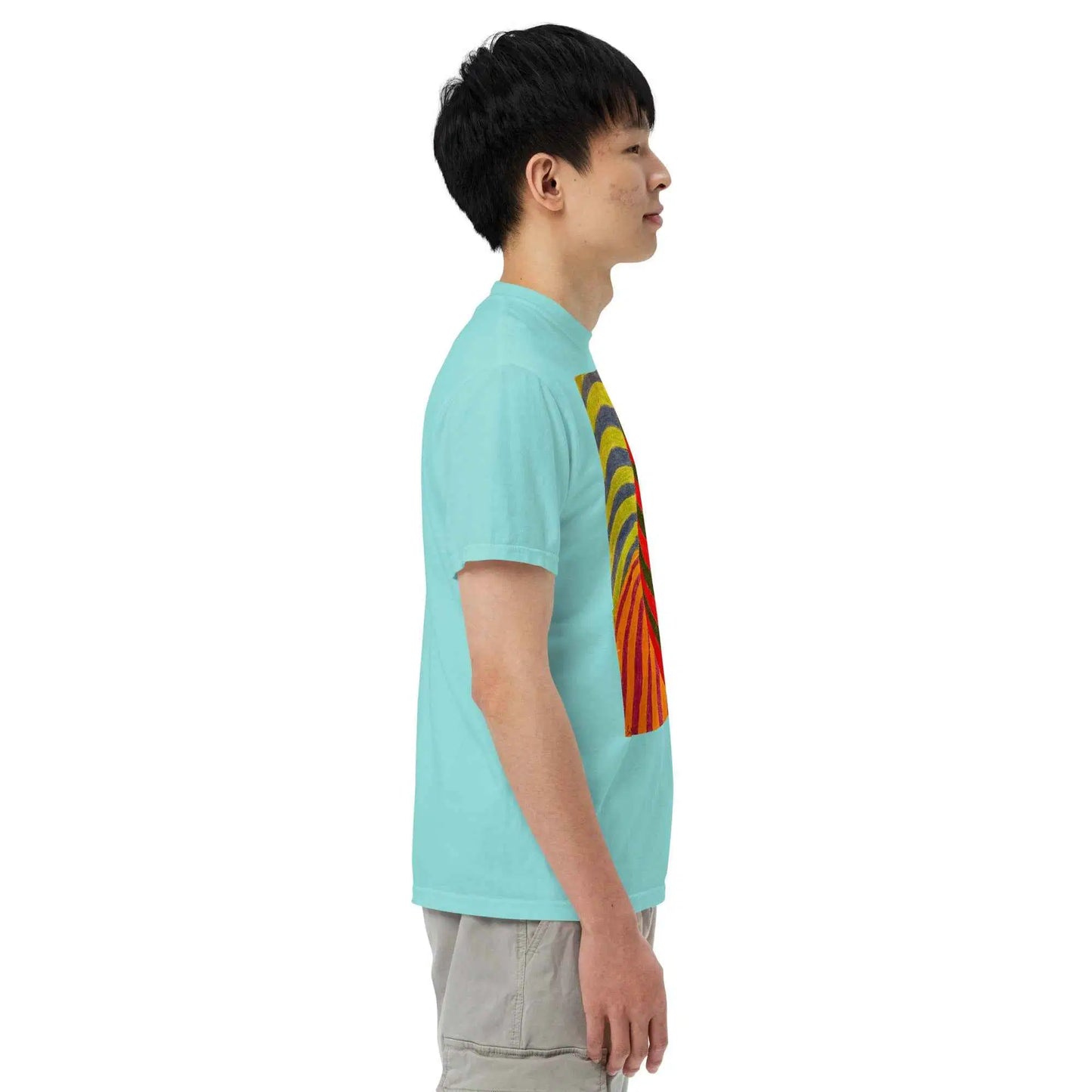 Unisex T-shirt - No Brake Zone - Geometric Op Art Motion