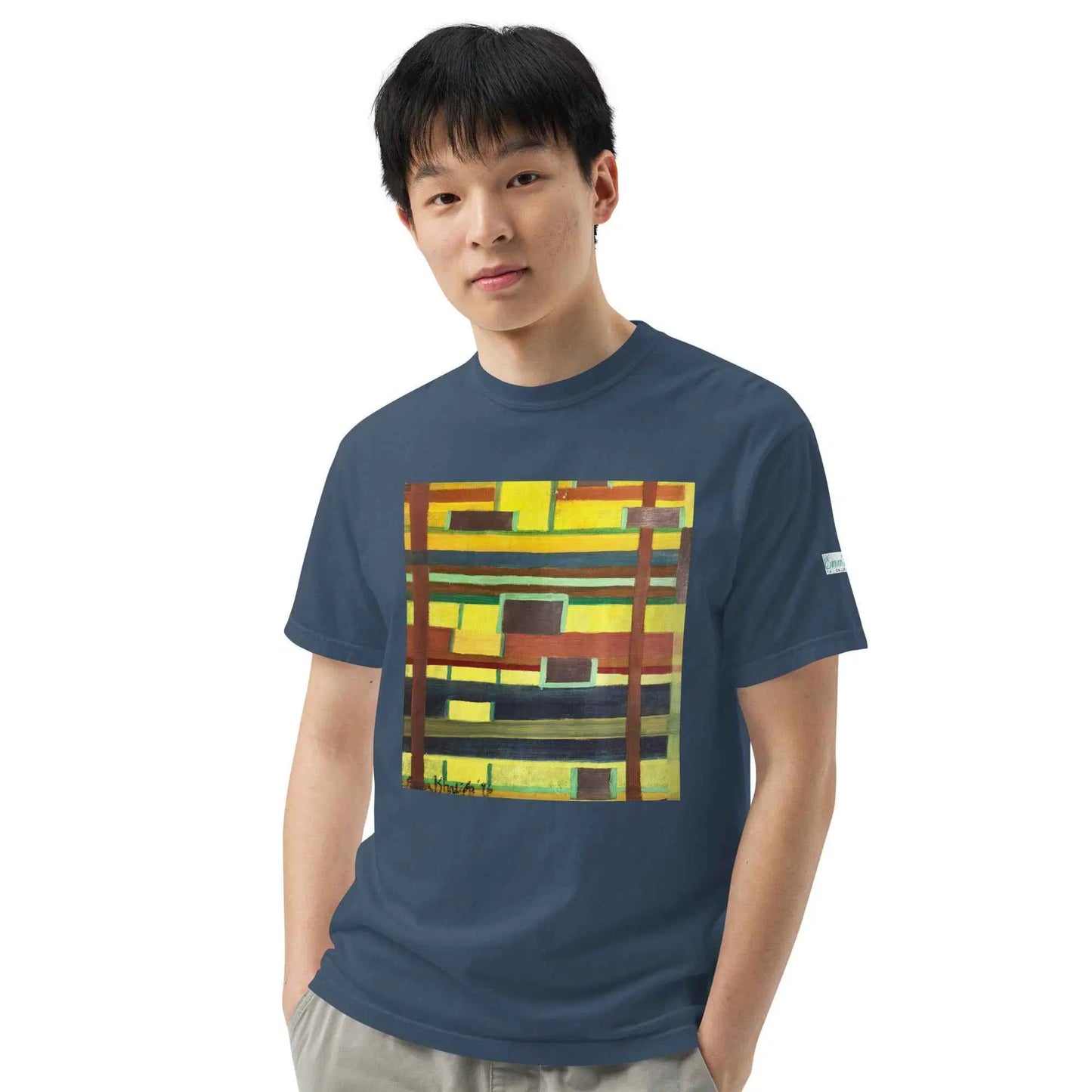 Unisex T-Shirt - City in Grids - Geometric Abstract Urban