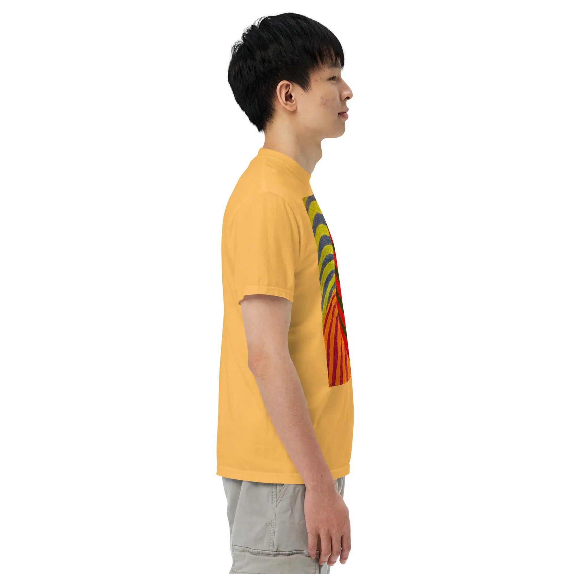 Unisex T-shirt - No Brake Zone - Geometric Op Art Motion - Eman's Gallery