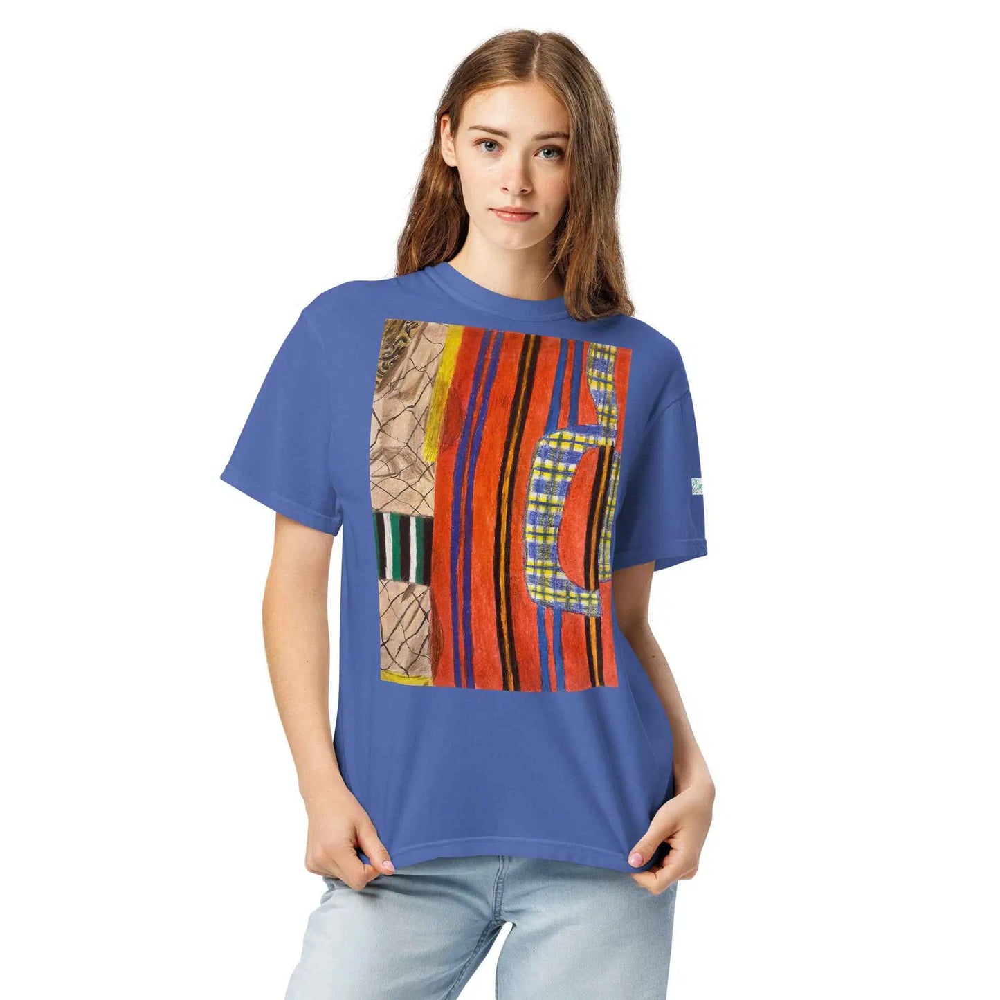 Unisex T-Shirt - Palestine's Resilience - Folk Abstract Art