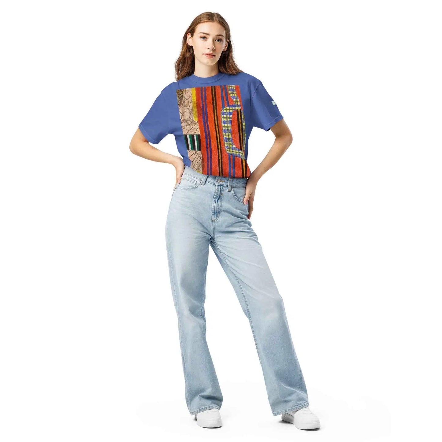 Unisex T-Shirt - Palestine's Resilience - Folk Abstract Art