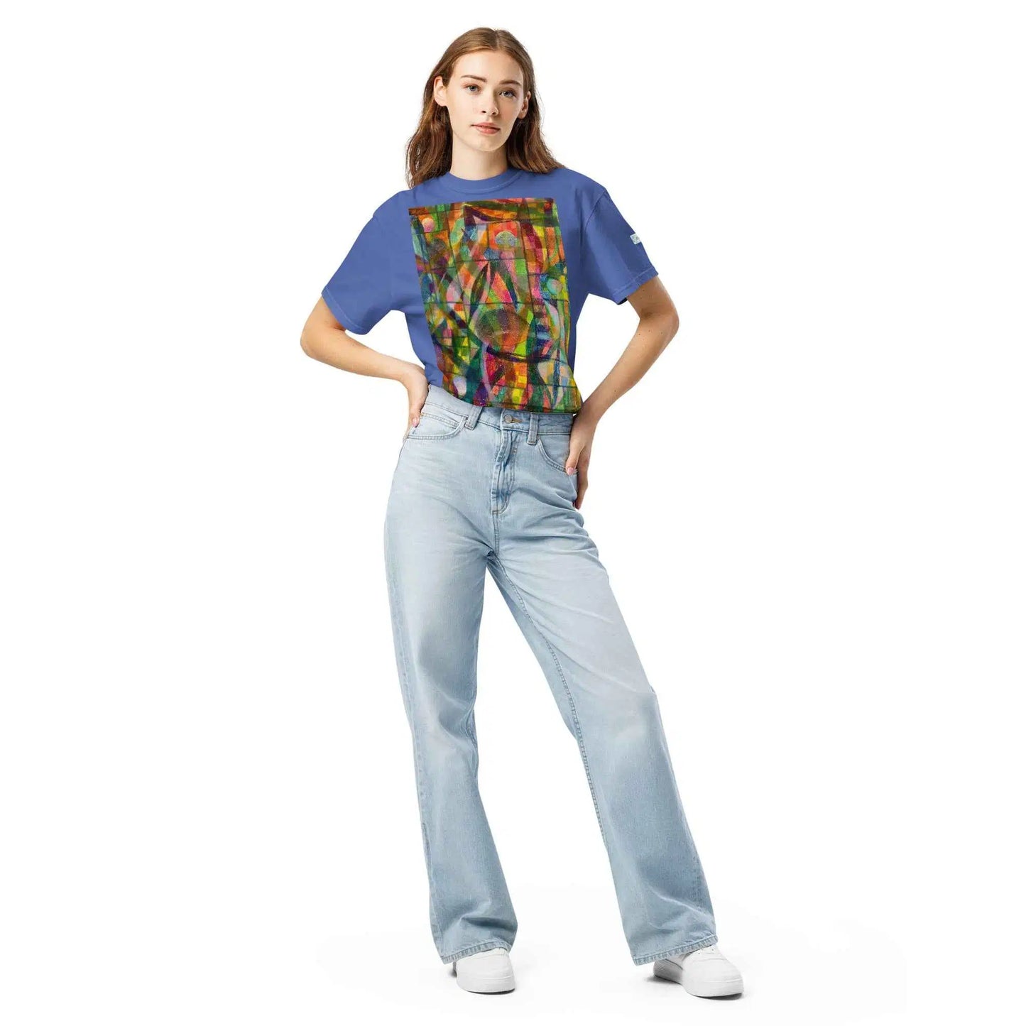 Unisex T-Shirt - Organic Life - Colorful Geometric Art