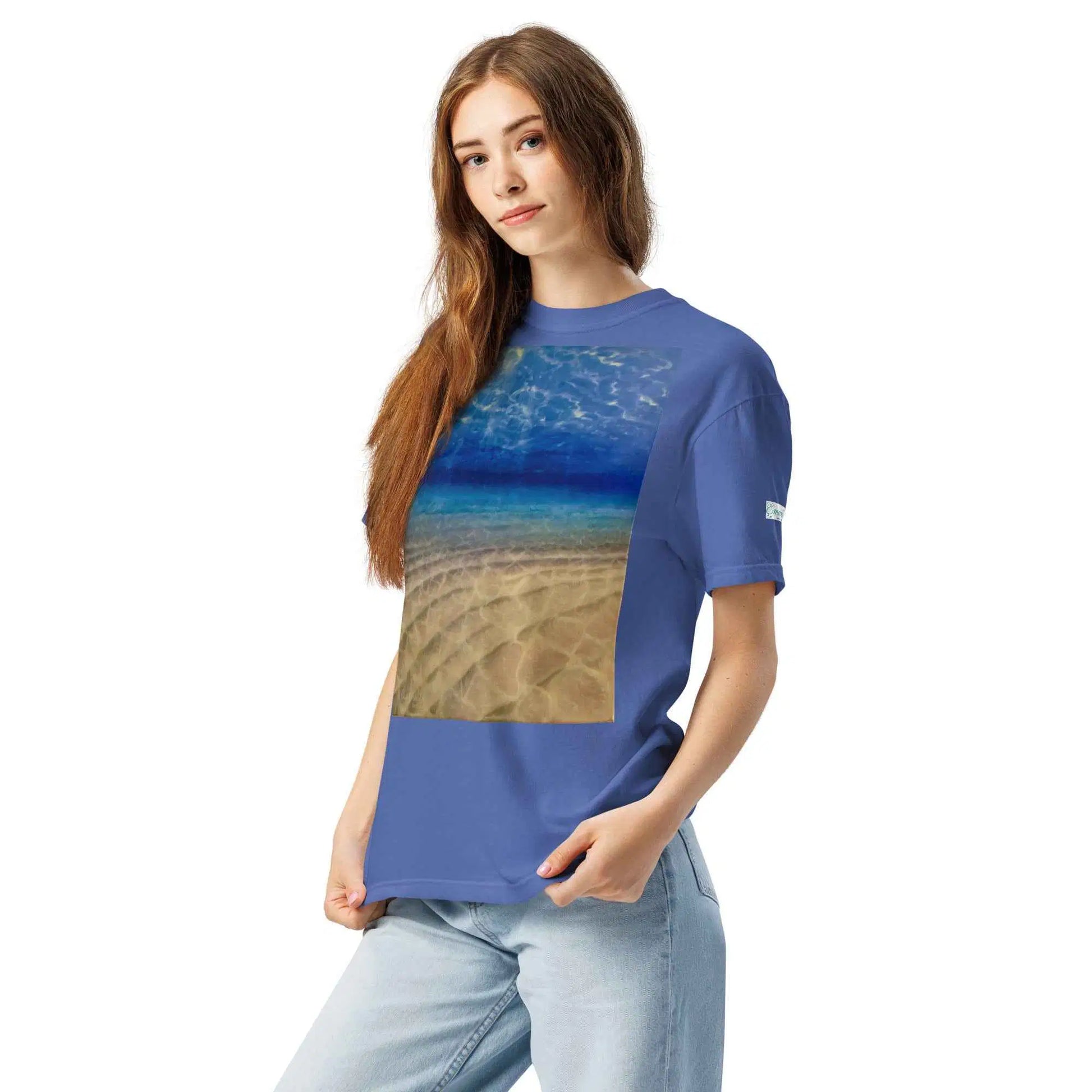 Unisex T-Shirt - Hypnosis - Underwater Scene & Light
