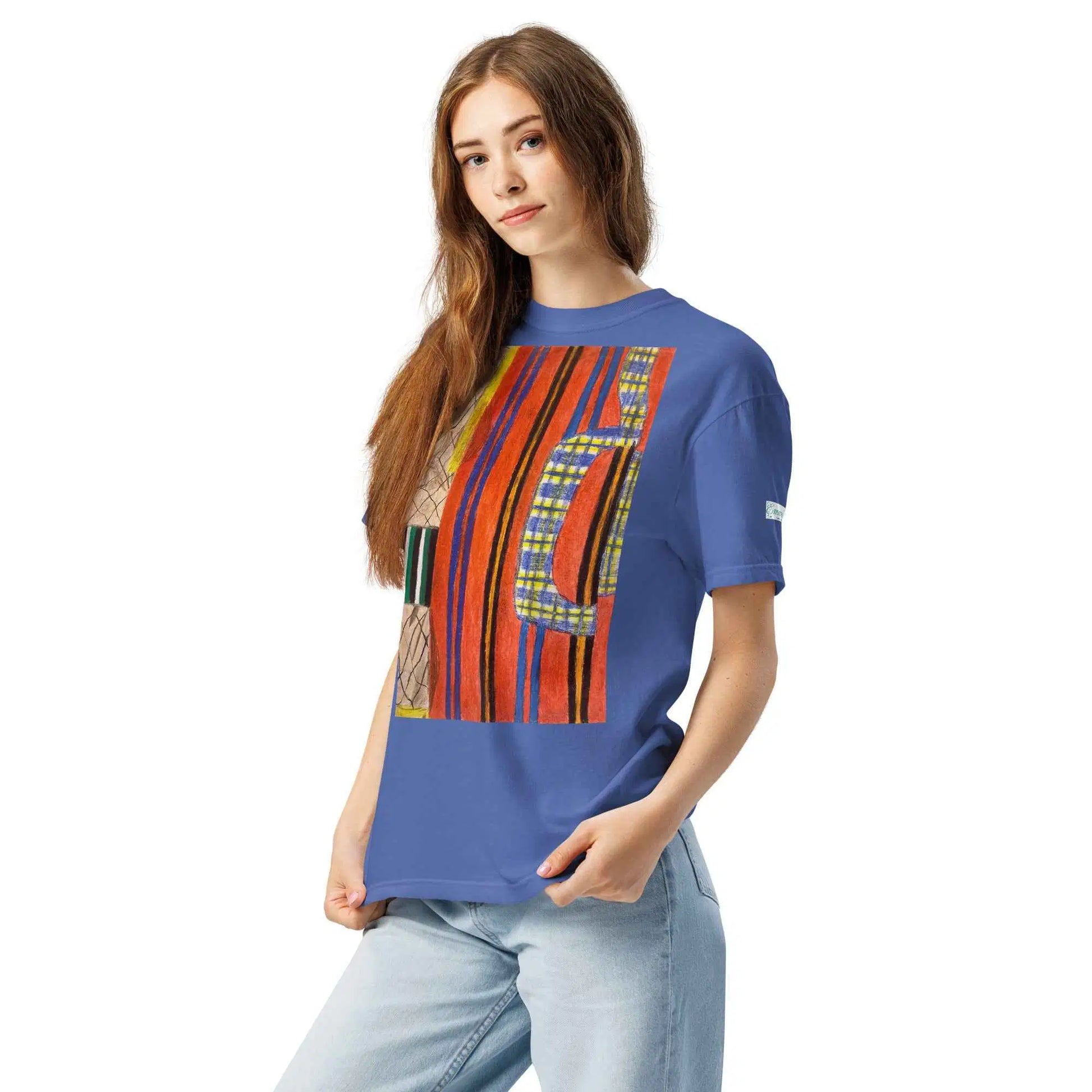 Unisex T-Shirt - Palestine's Resilience - Folk Abstract Art
