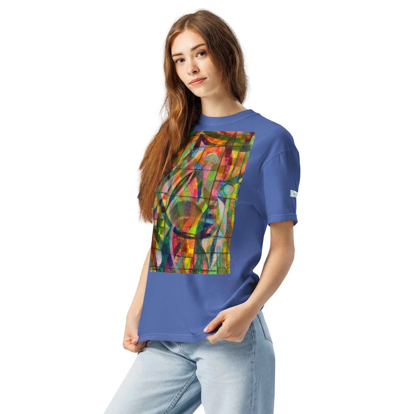Unisex T-Shirt - Organic Life - Colorful Geometric Art