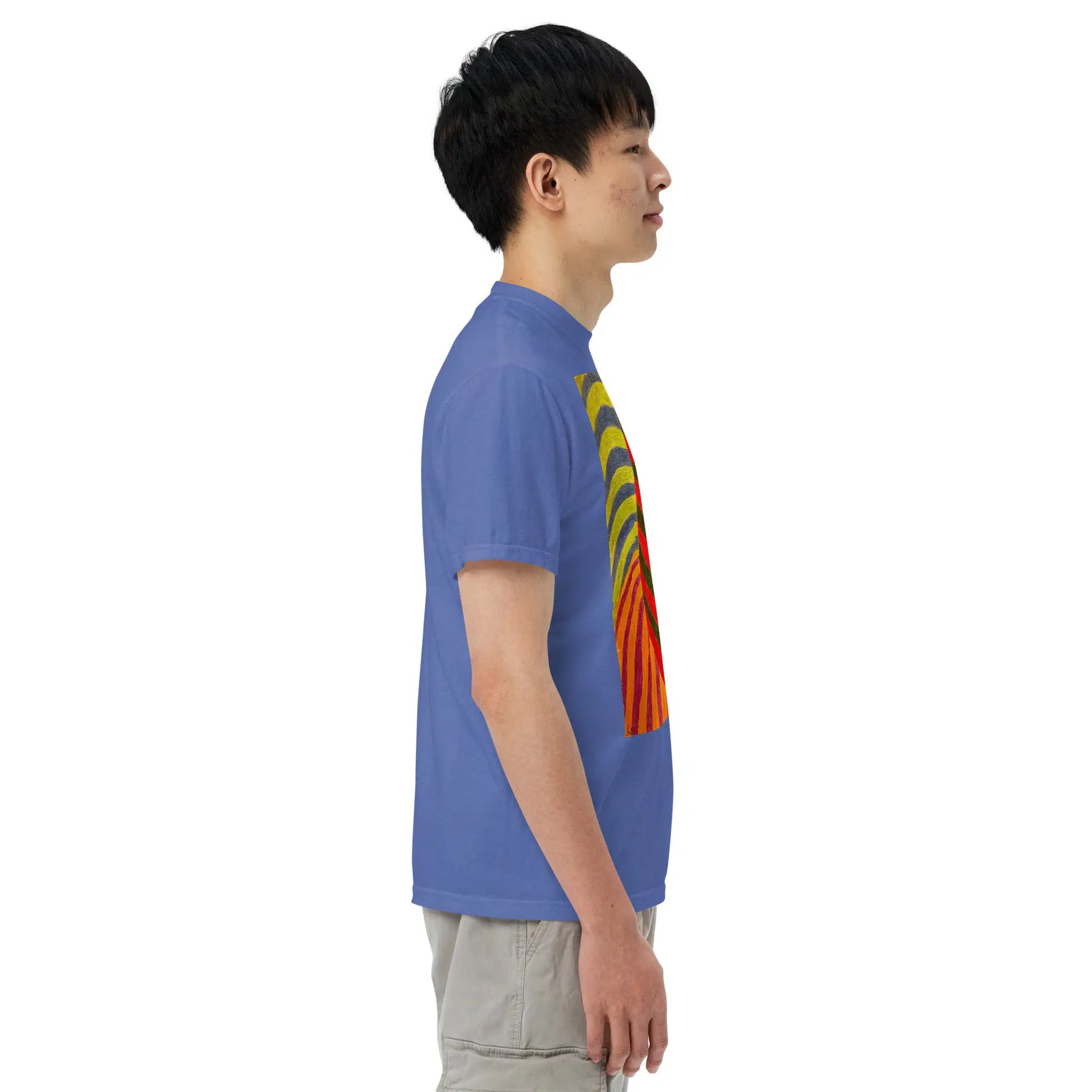 Unisex T-shirt - No Brake Zone - Geometric Op Art Motion - Eman's Gallery